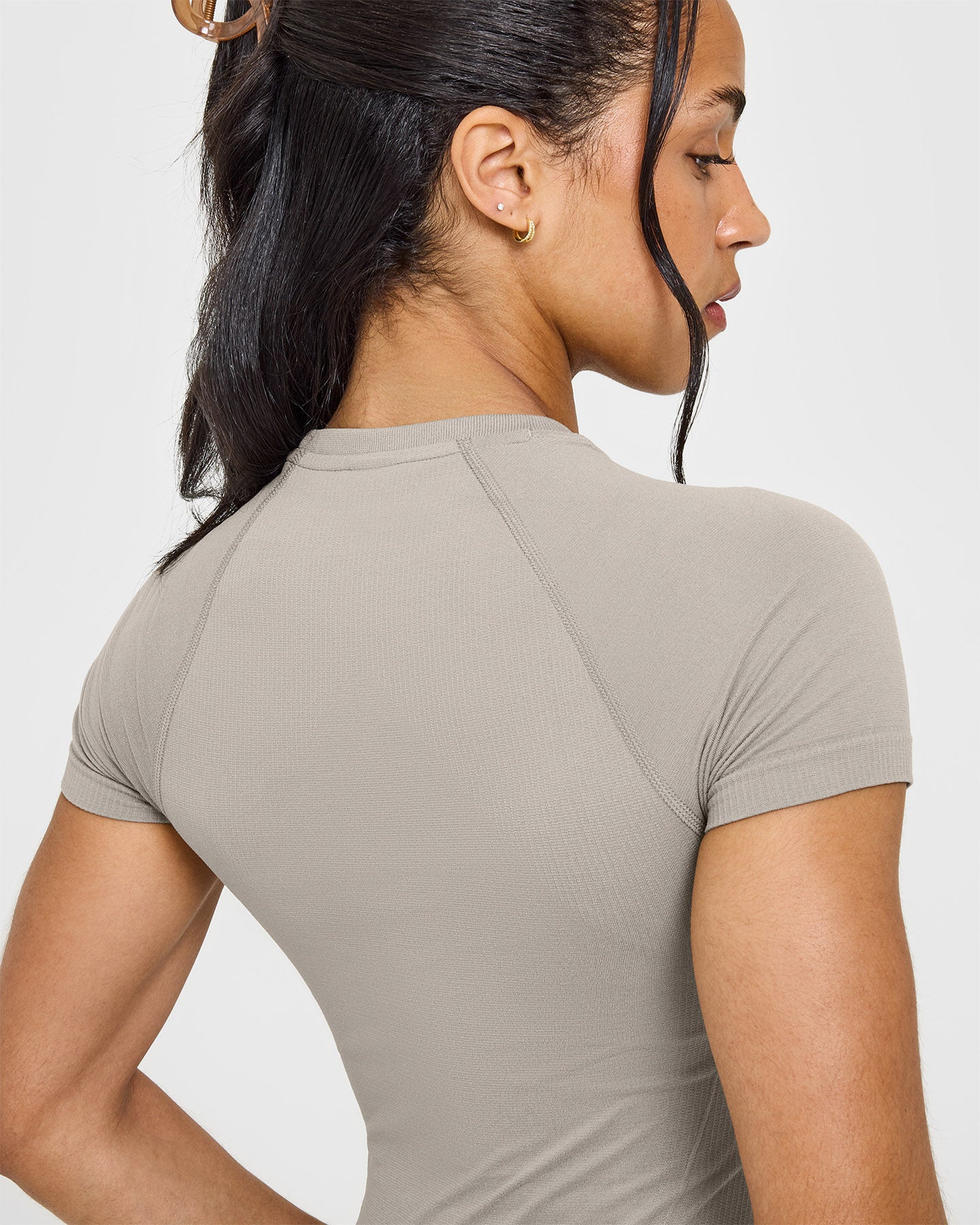 Go To Seamless Fitted Top | Warm Sand - Image 5