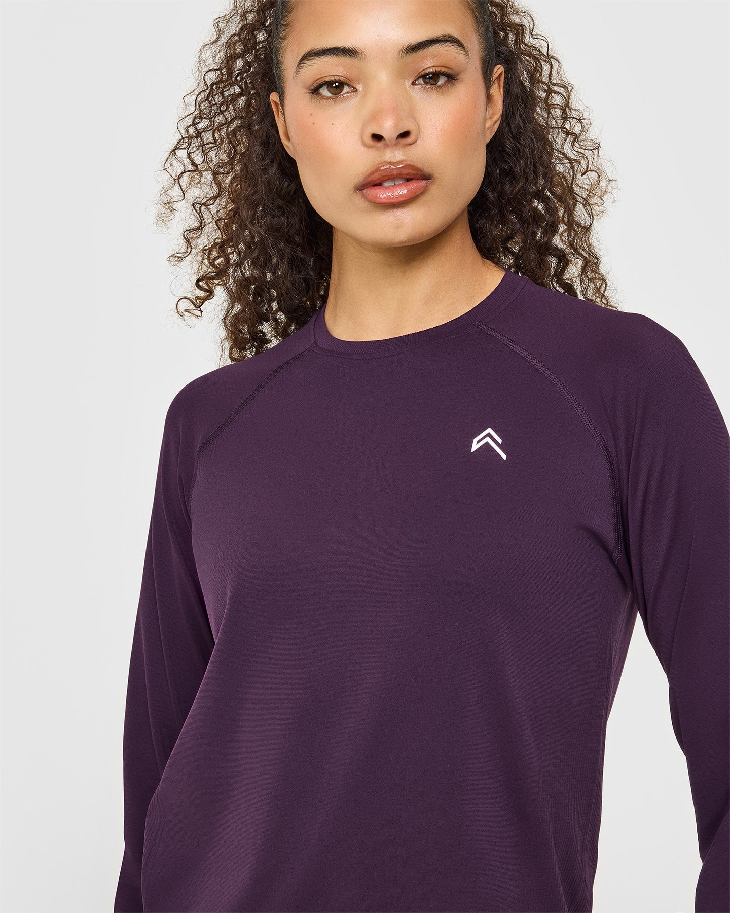 Go To Seamless Loose Long Sleeve Top | Blackberry Purple - Image 5