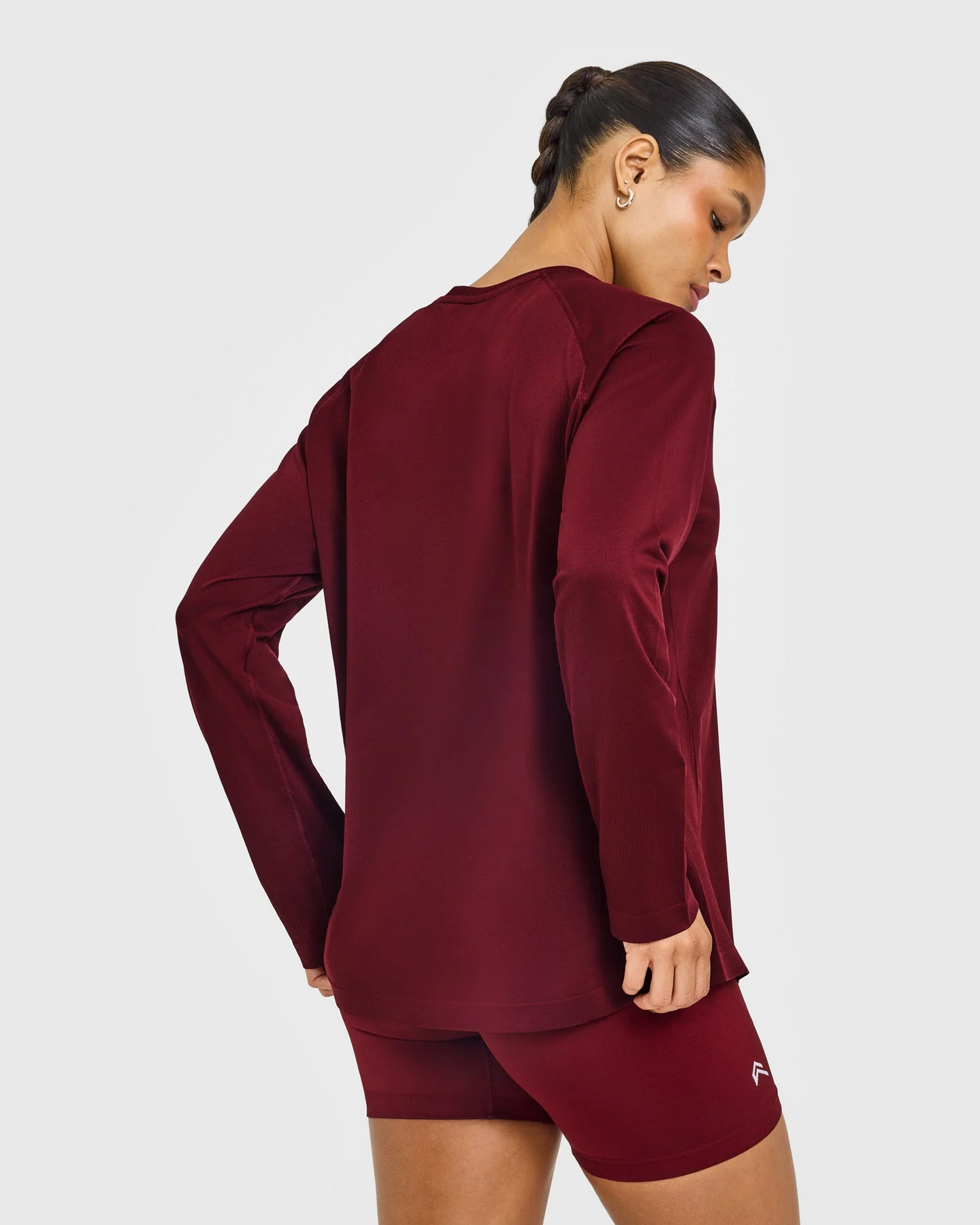 Go To Seamless Loose Long Sleeve Top | Rosewood - Image 5