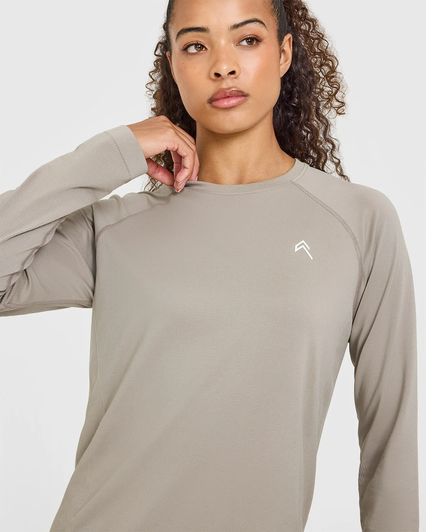 Go To Seamless Loose Long Sleeve Top | Warm Sand - Image 5