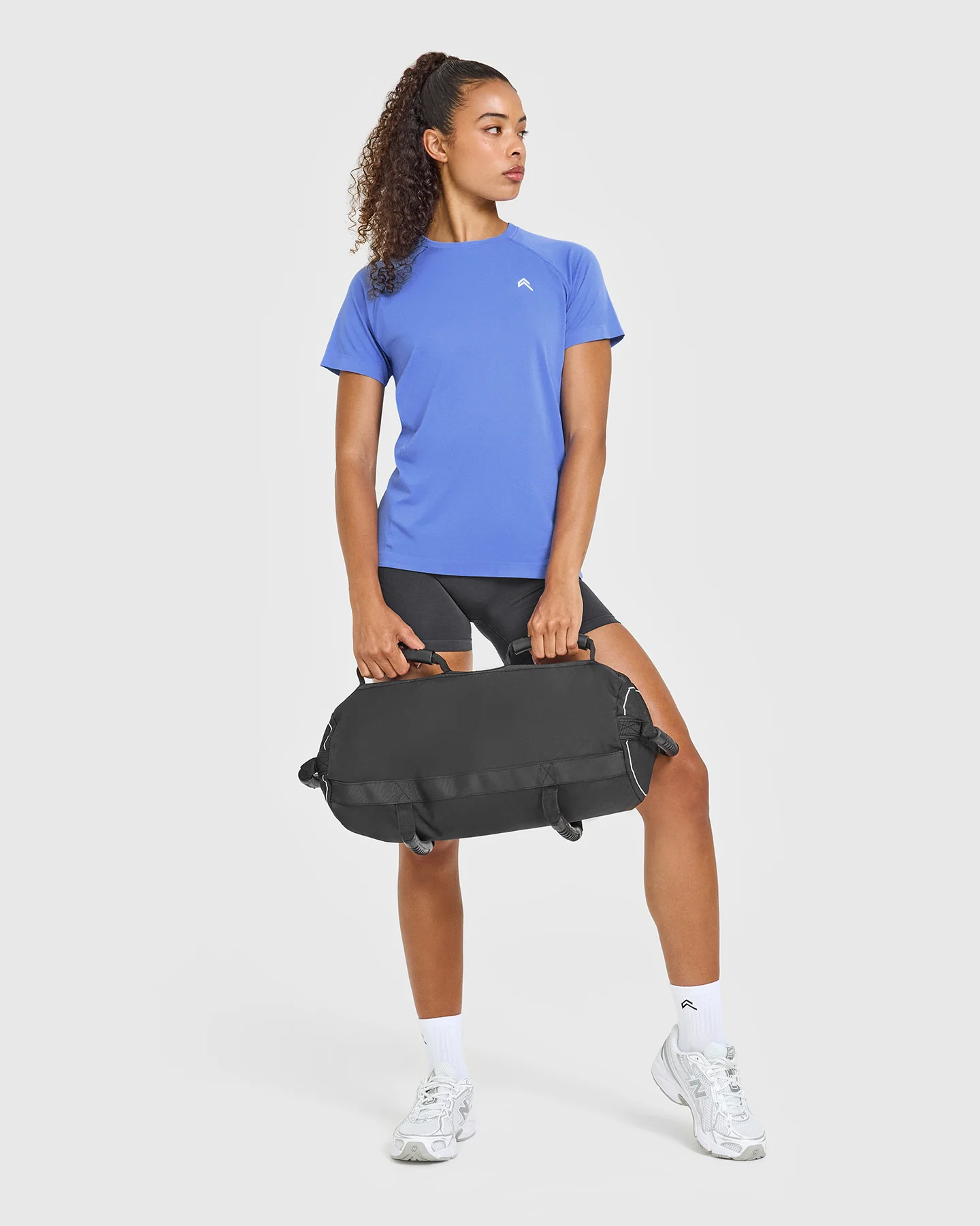 Go To Seamless Loose Top | Glaucous Blue - Image 3