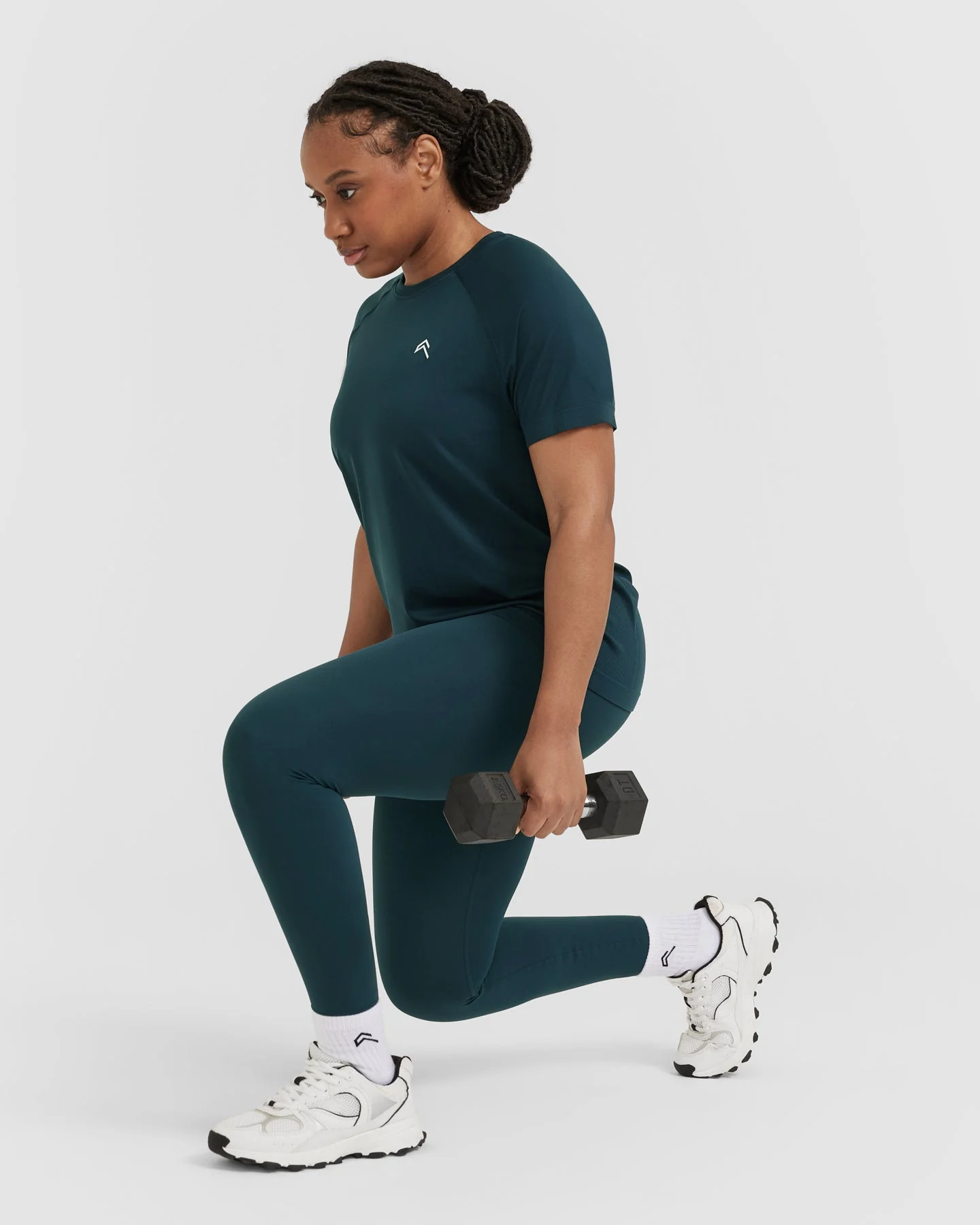Go To Seamless Loose Top | Oil Blue - Image 6