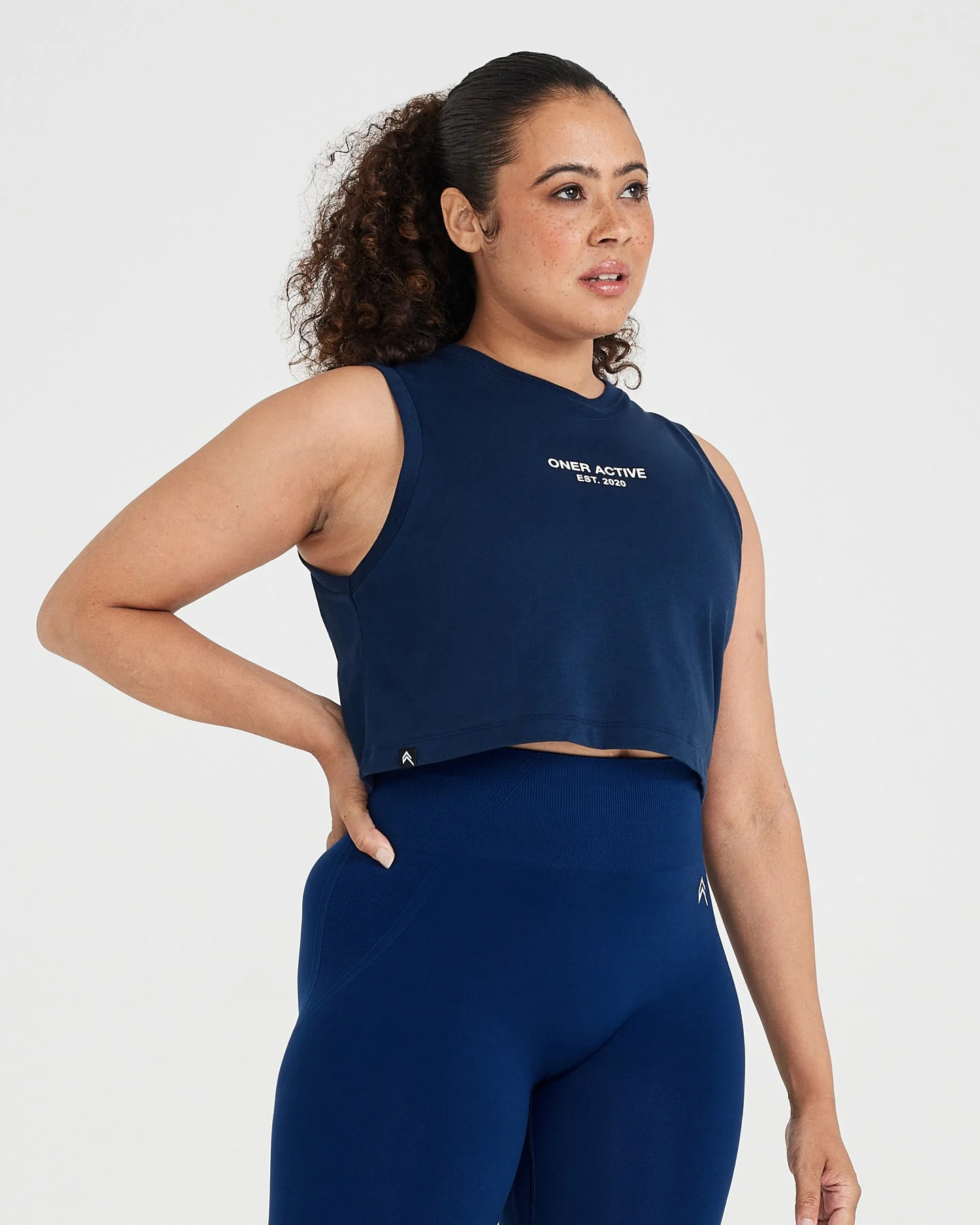 Graphic Jersey Tank | Washed Midnight - Image 3