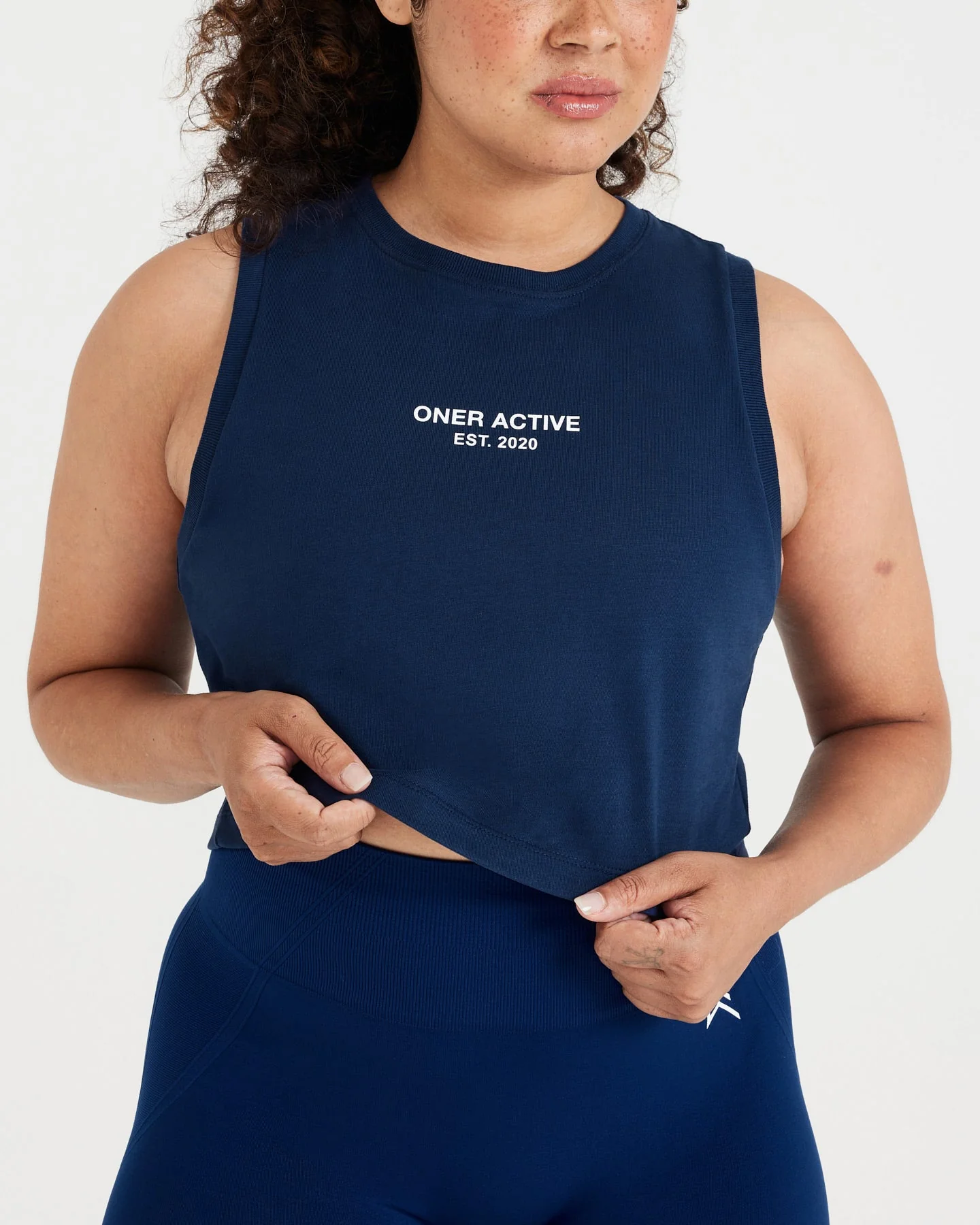 Graphic Jersey Tank | Washed Midnight - Image 4