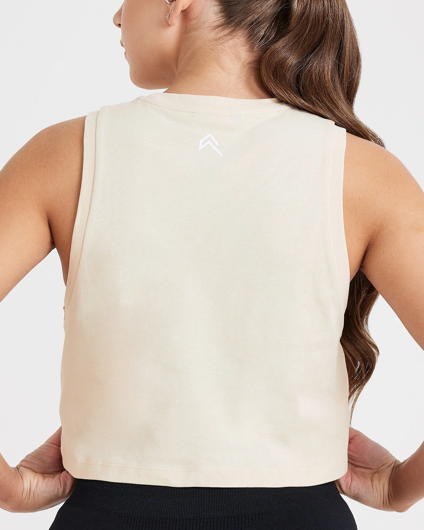 Graphic Jersey Tank | Washed Sand - Image 5
