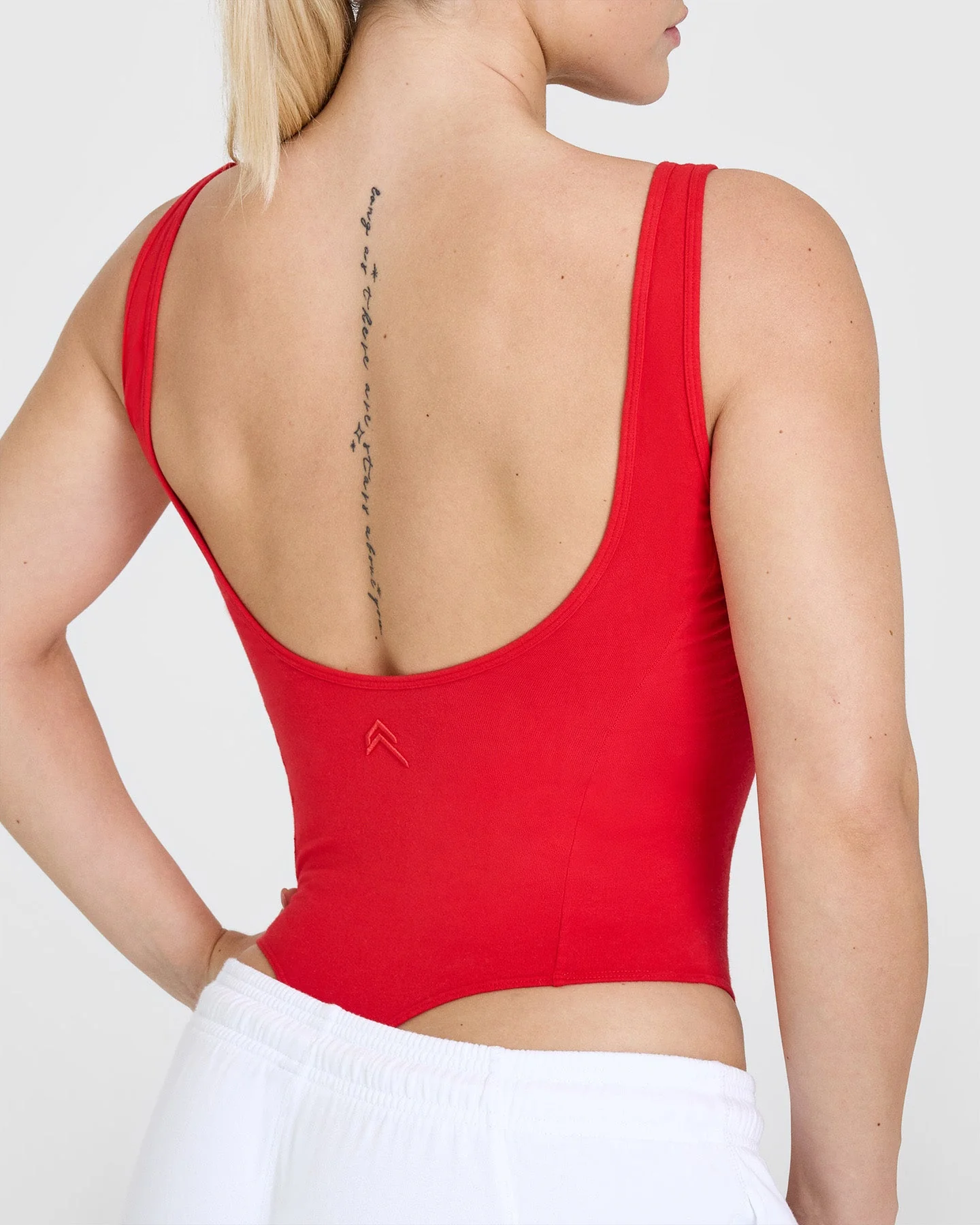 High Leg Bodysuit | Muscle Mommy Red - Image 5
