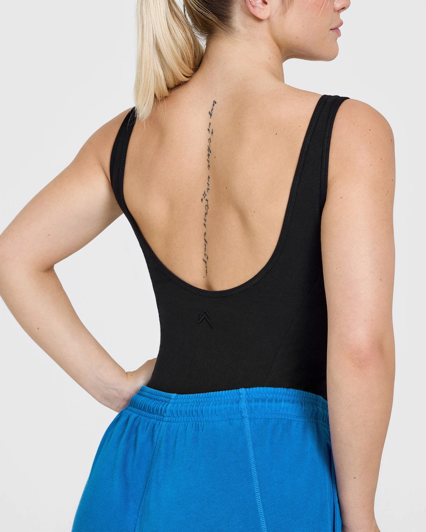 High Leg Bodysuit | Washed Black - Image 5