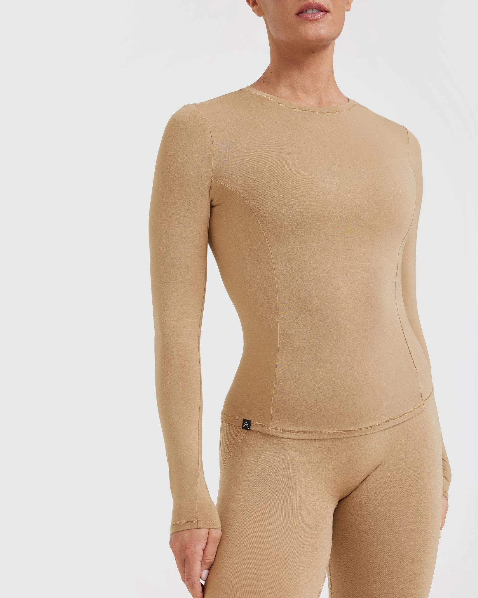 Mellow™ Soft Long Sleeve Top | Dune Brown - Image 4