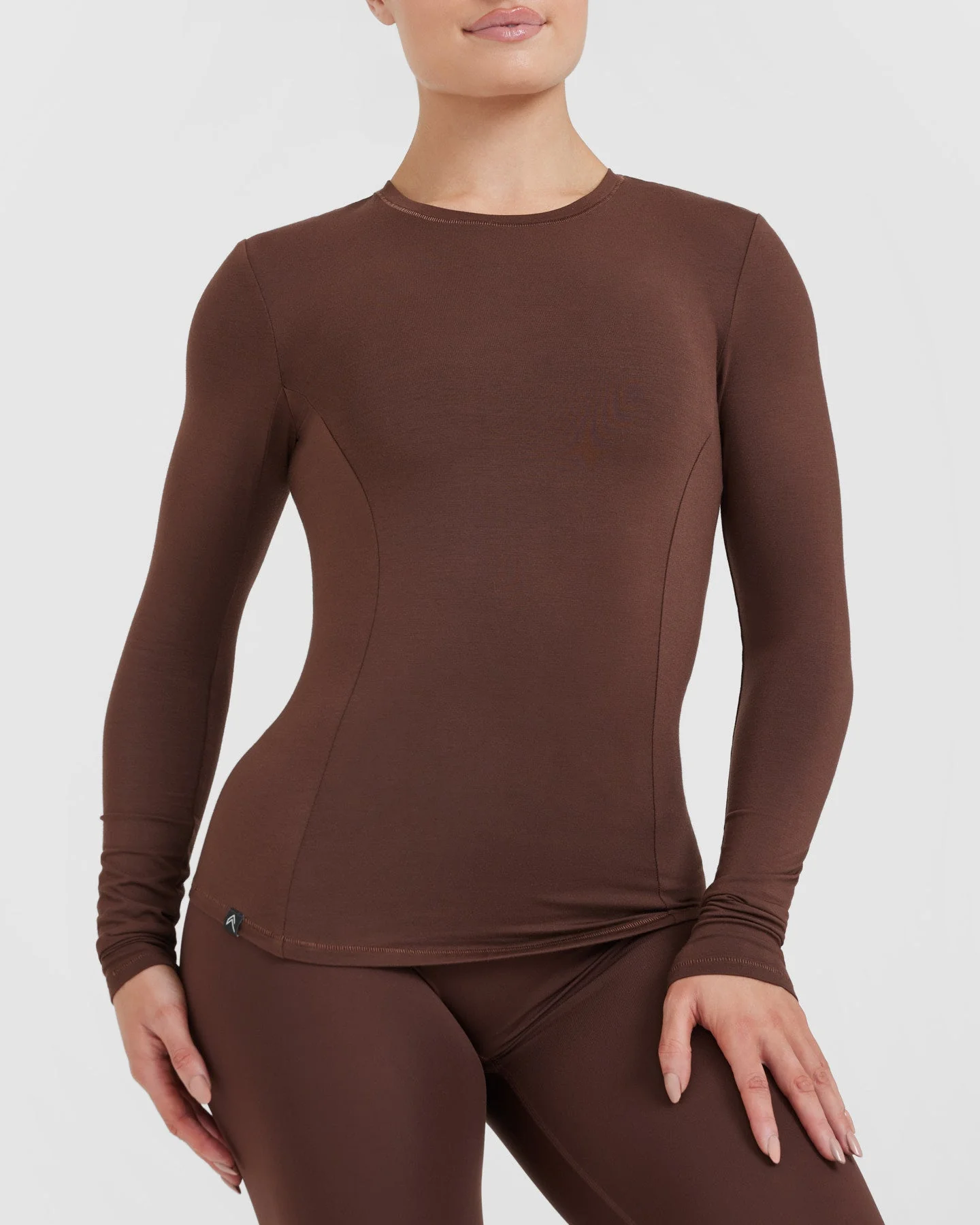 Mellow™ Soft Long Sleeve Top | Espresso - Image 4