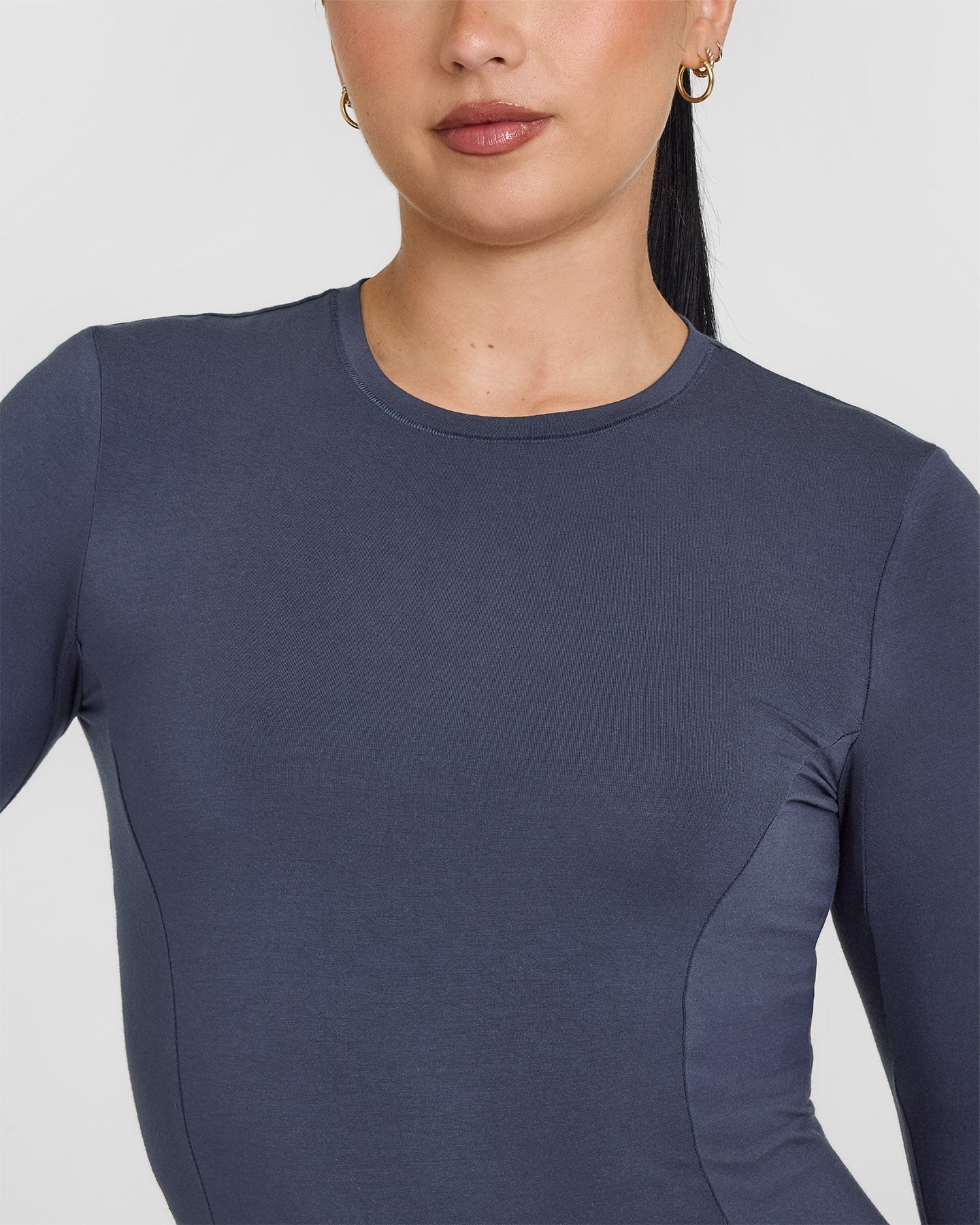 Mellow™ Soft Long Sleeve Top | True Blue - Image 4