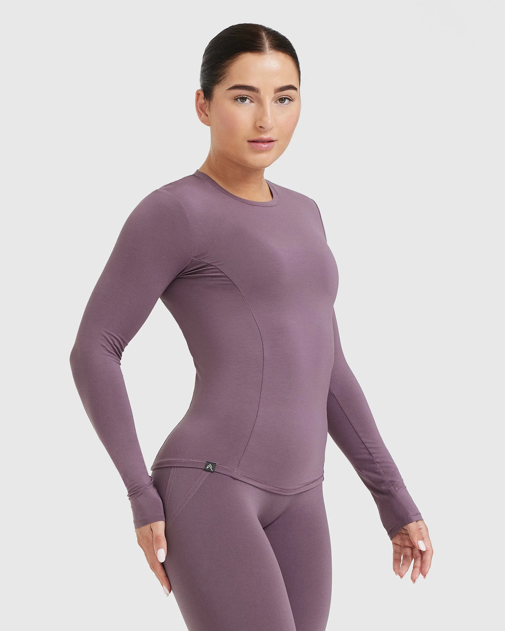 Mellow™ Soft Long Sleeve Top | Vintage Purple - Image 3