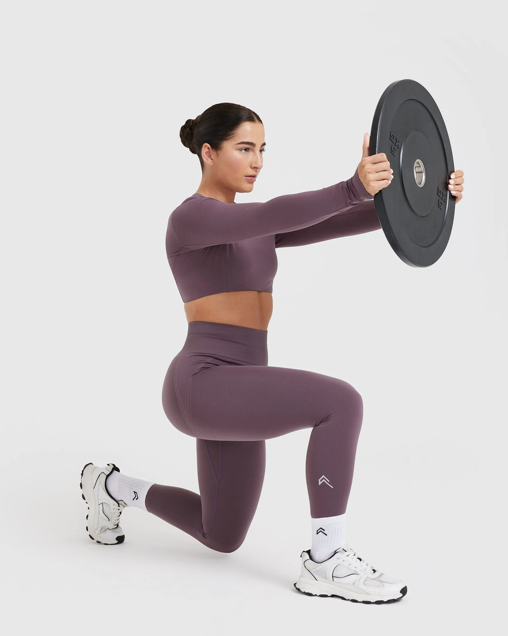 Mellow™ Soft Mid Long Sleeve Top | Vintage Purple - Image 6