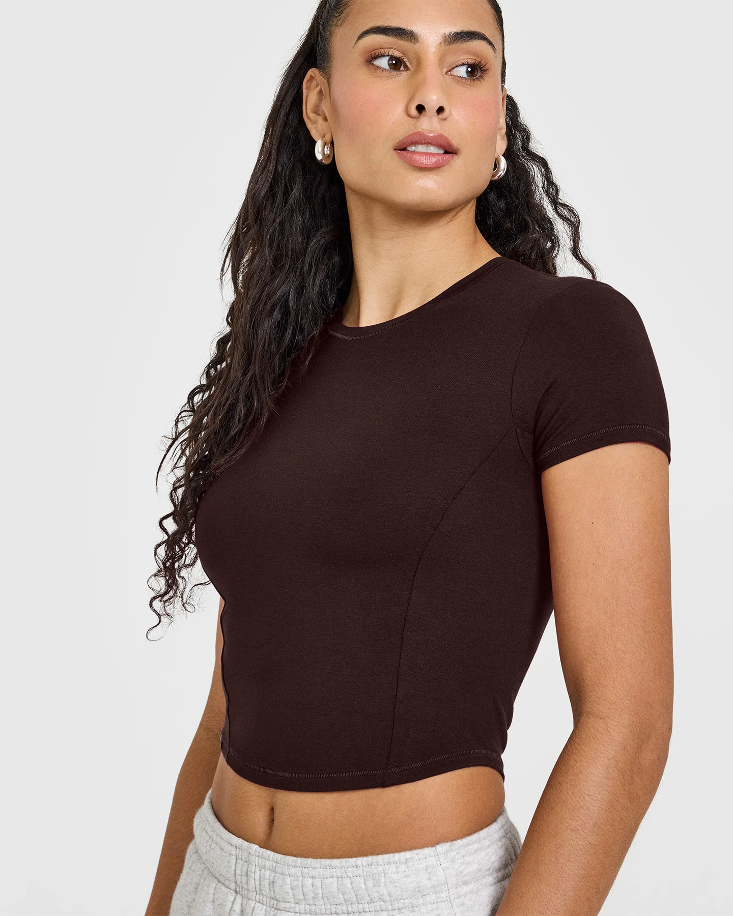 Mellow™ Soft Mid Short Sleeve T-Shirt | 70% Cocoa - Image 4
