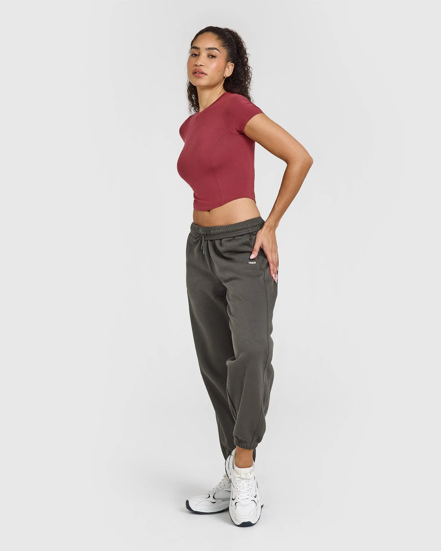 Mellow™ Soft Mid Short Sleeve T-Shirt | Burnt Cherry - Image 3