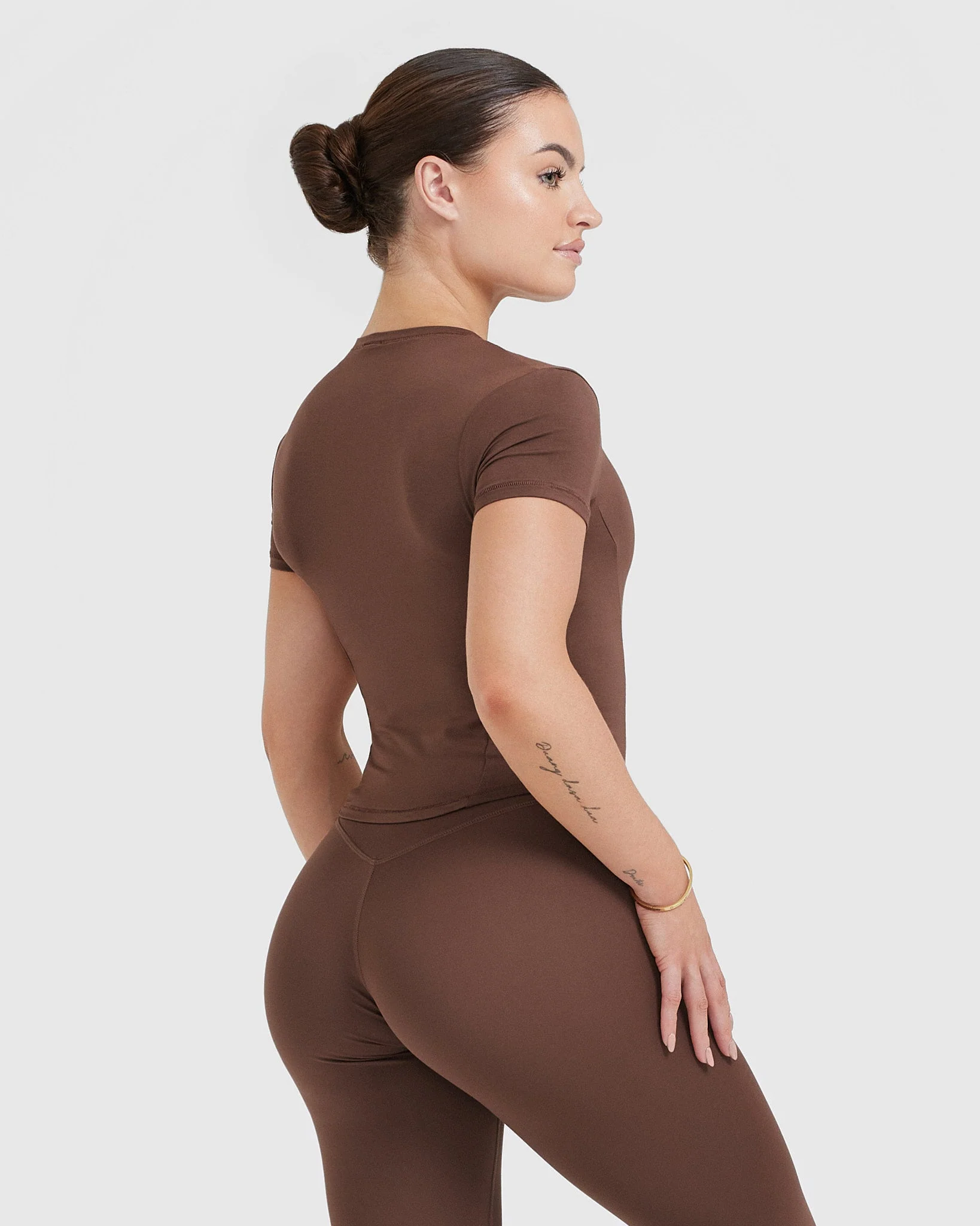 Mellow™ Soft Mid Short Sleeve T-Shirt | Chestnut - Image 2