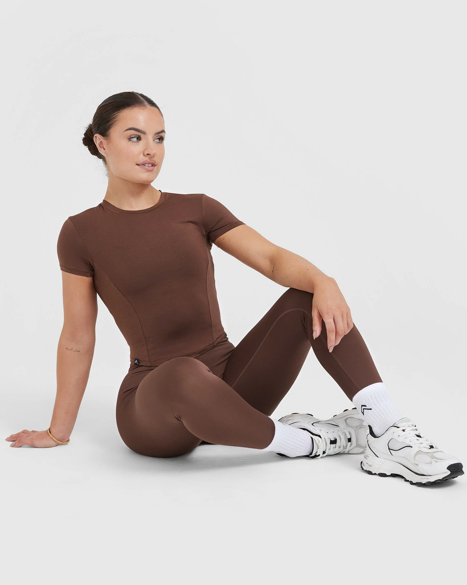 Mellow™ Soft Mid Short Sleeve T-Shirt | Chestnut - Image 6