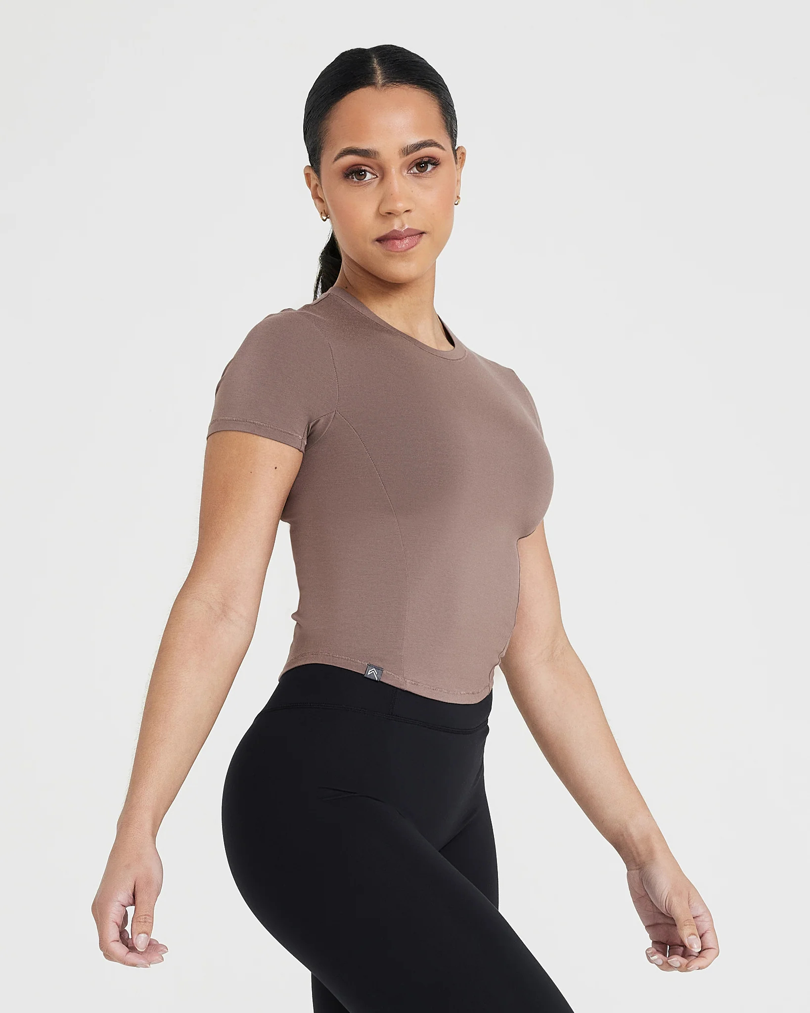 Mellow™ Soft Mid Short Sleeve T-Shirt | Cool Brown - Image 3