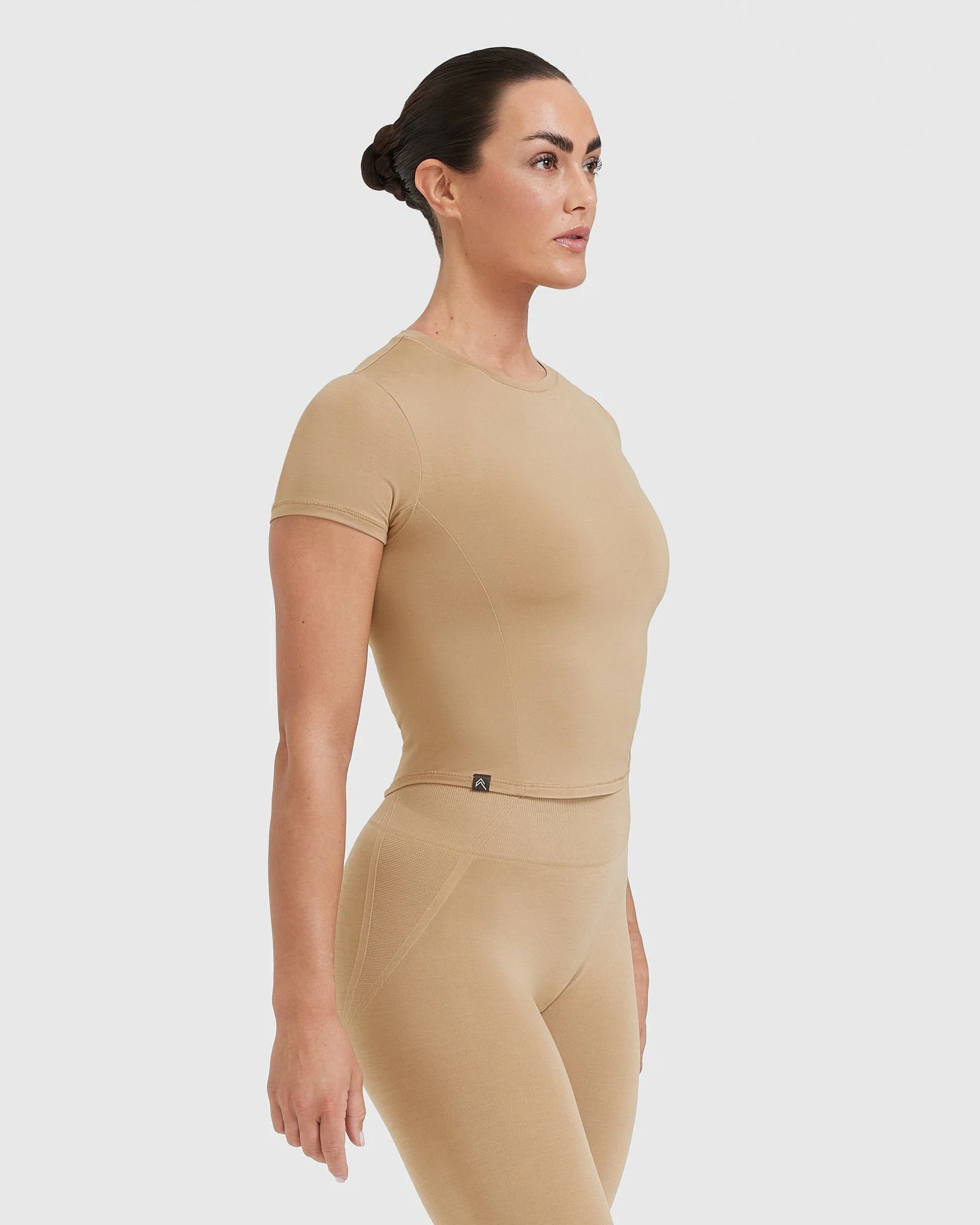 Mellow™ Soft Mid Short Sleeve T-Shirt | Dune Brown - Image 3