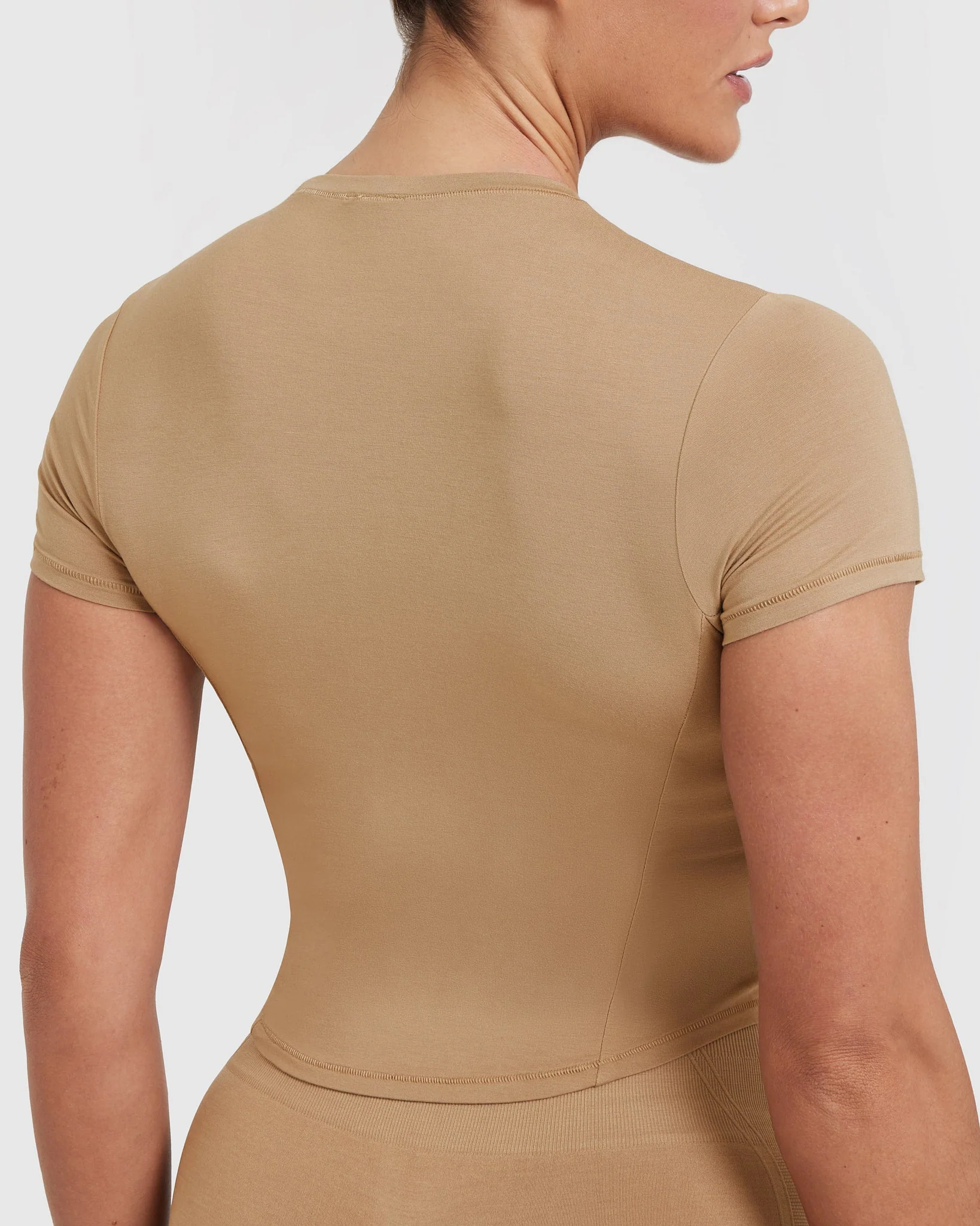 Mellow™ Soft Mid Short Sleeve T-Shirt | Dune Brown - Image 5
