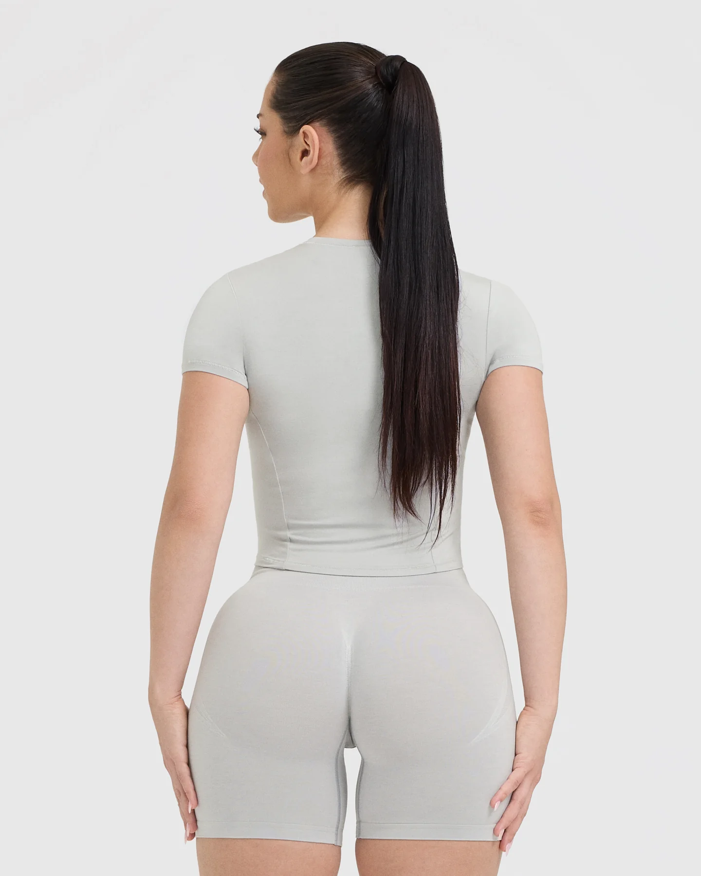 Mellow™ Soft Mid Short Sleeve T-Shirt | Light Grey - Image 2