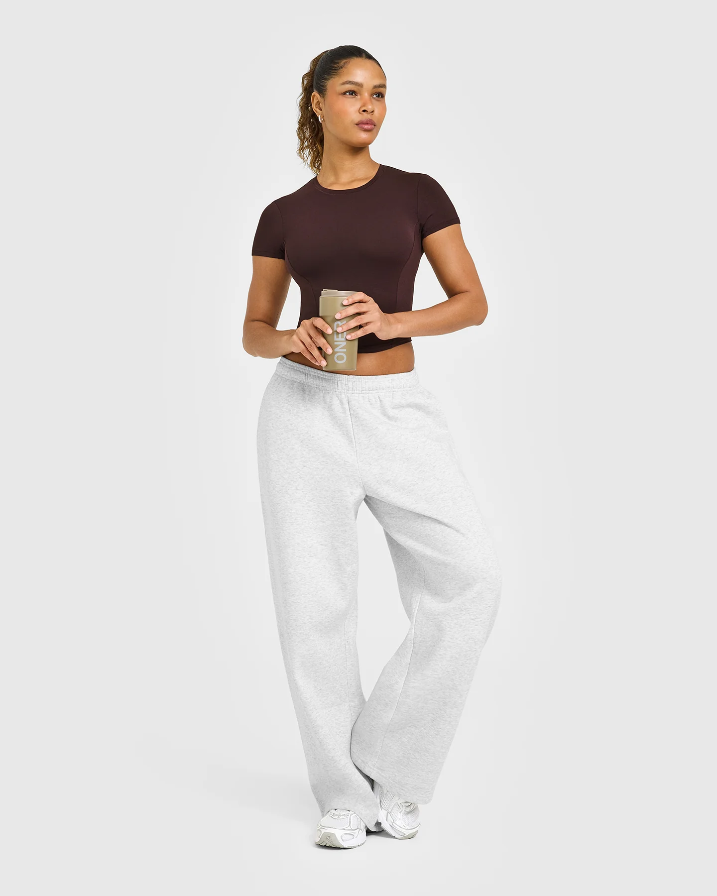 Mellow™ Soft Mid Short Sleeve T-Shirt | Plum Brown - Image 2