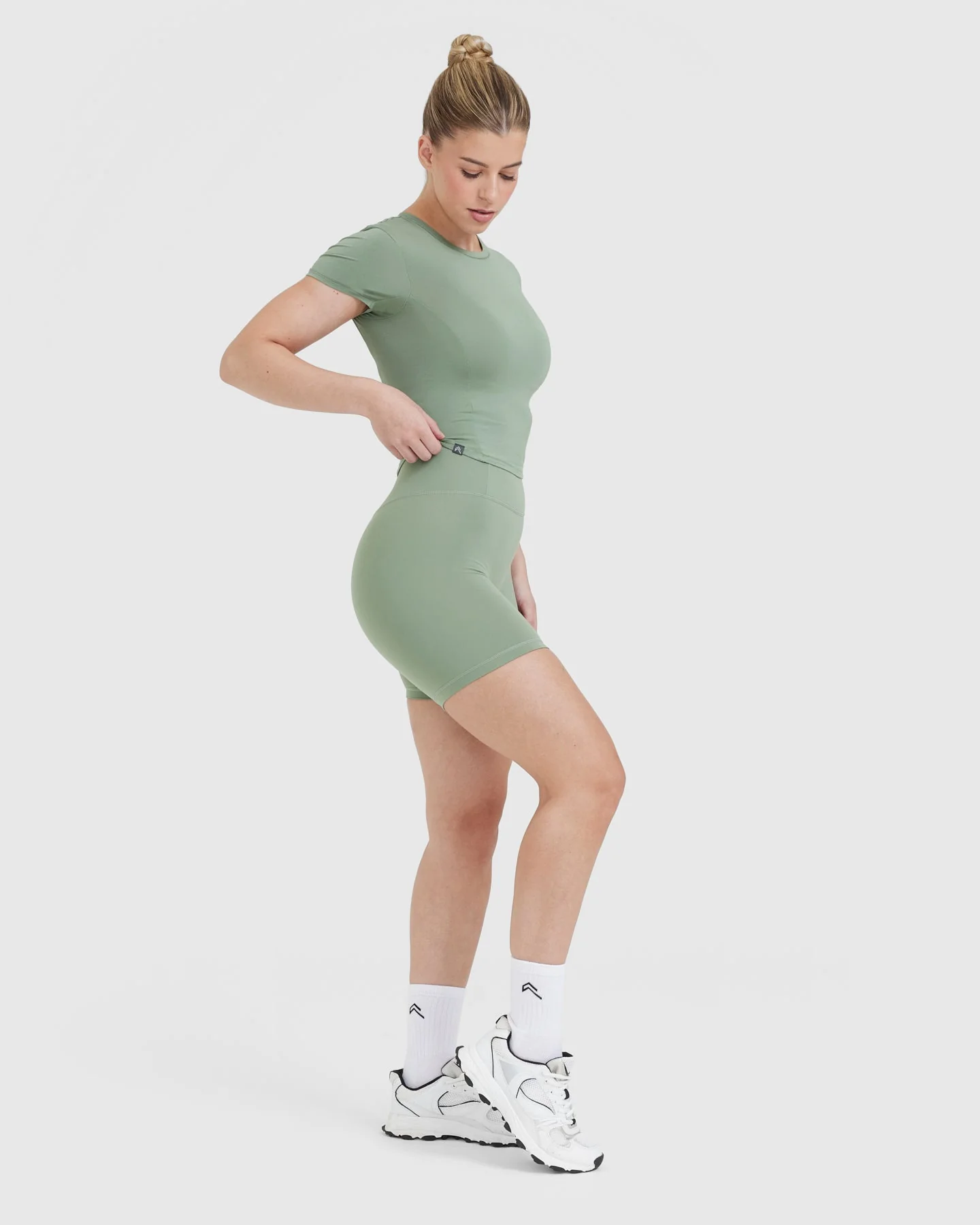 Mellow™ Soft Mid Short Sleeve T-Shirt | Sage - Image 3