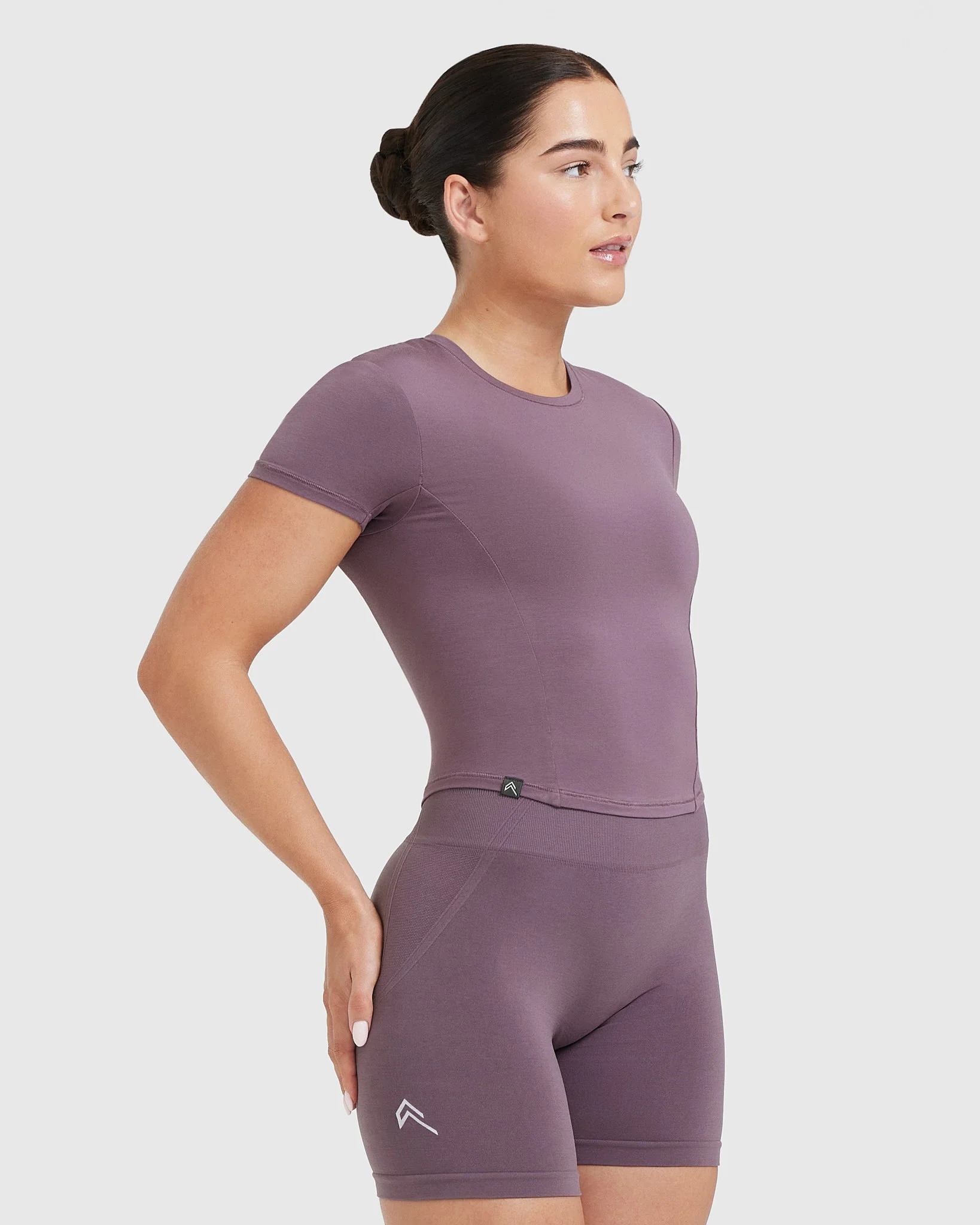 Mellow™ Soft Mid Short Sleeve T-Shirt | Vintage Purple - Image 3
