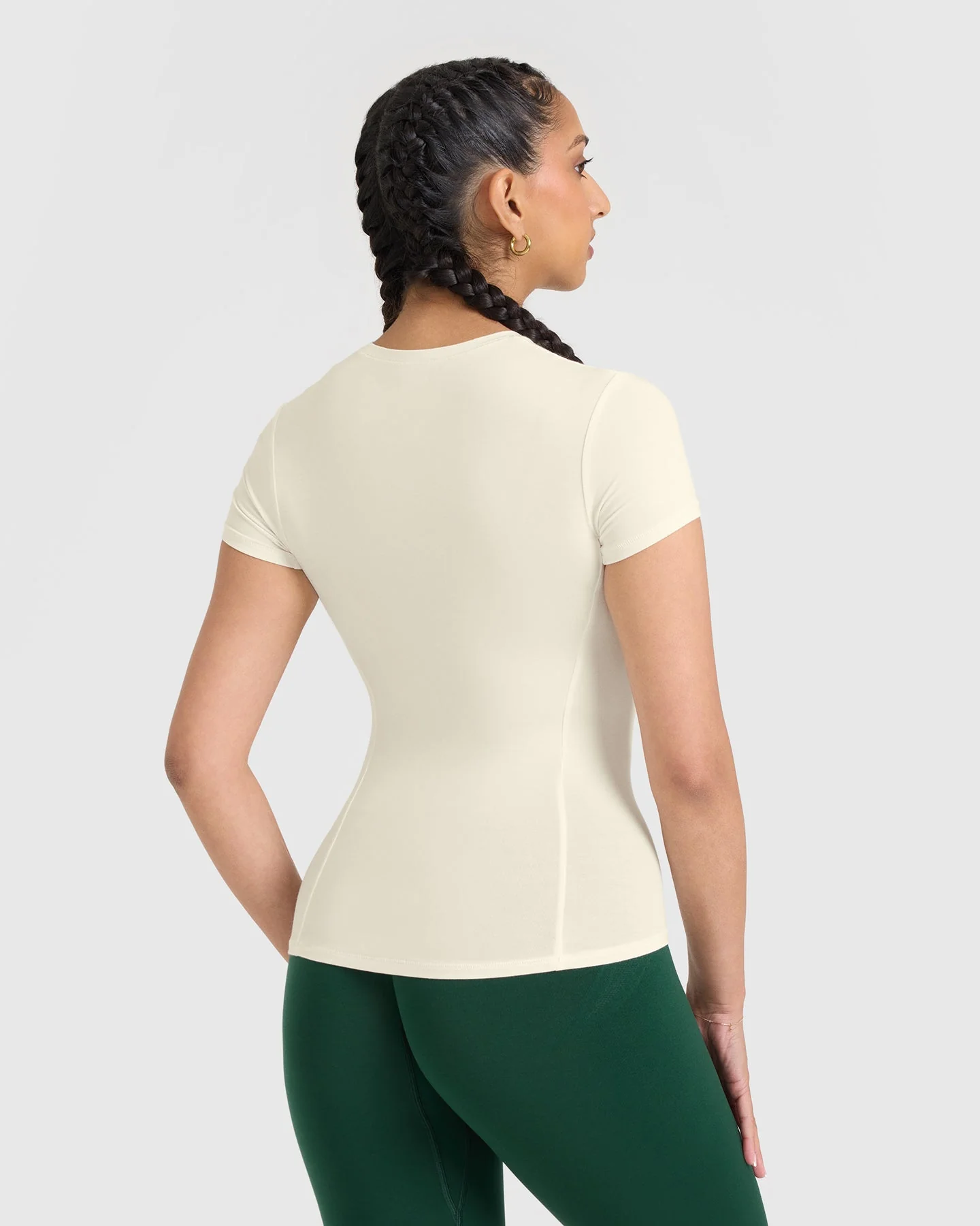 Mellow™ Soft Short Sleeve T-Shirt | Off White - Image 2