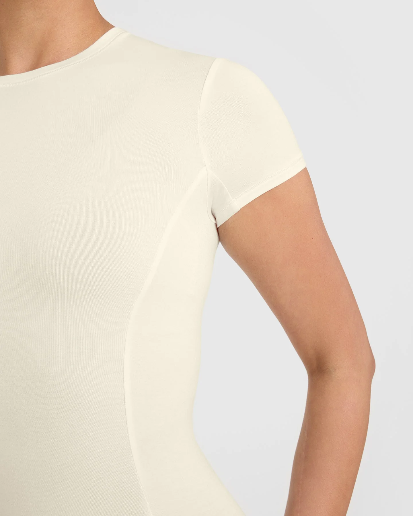 Mellow™ Soft Short Sleeve T-Shirt | Off White - Image 5