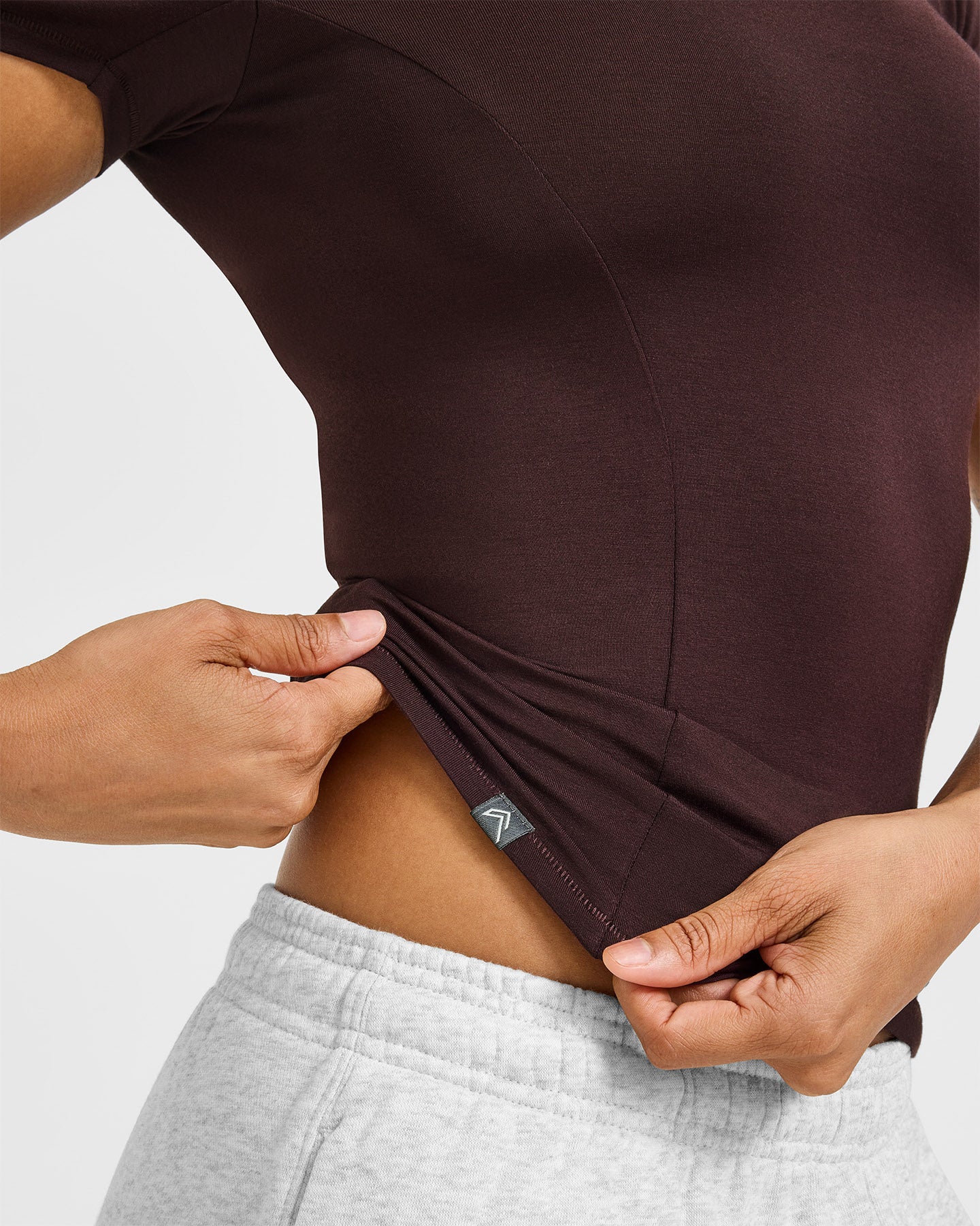Mellow™ Soft Short Sleeve T-Shirt | Plum Brown - Image 6