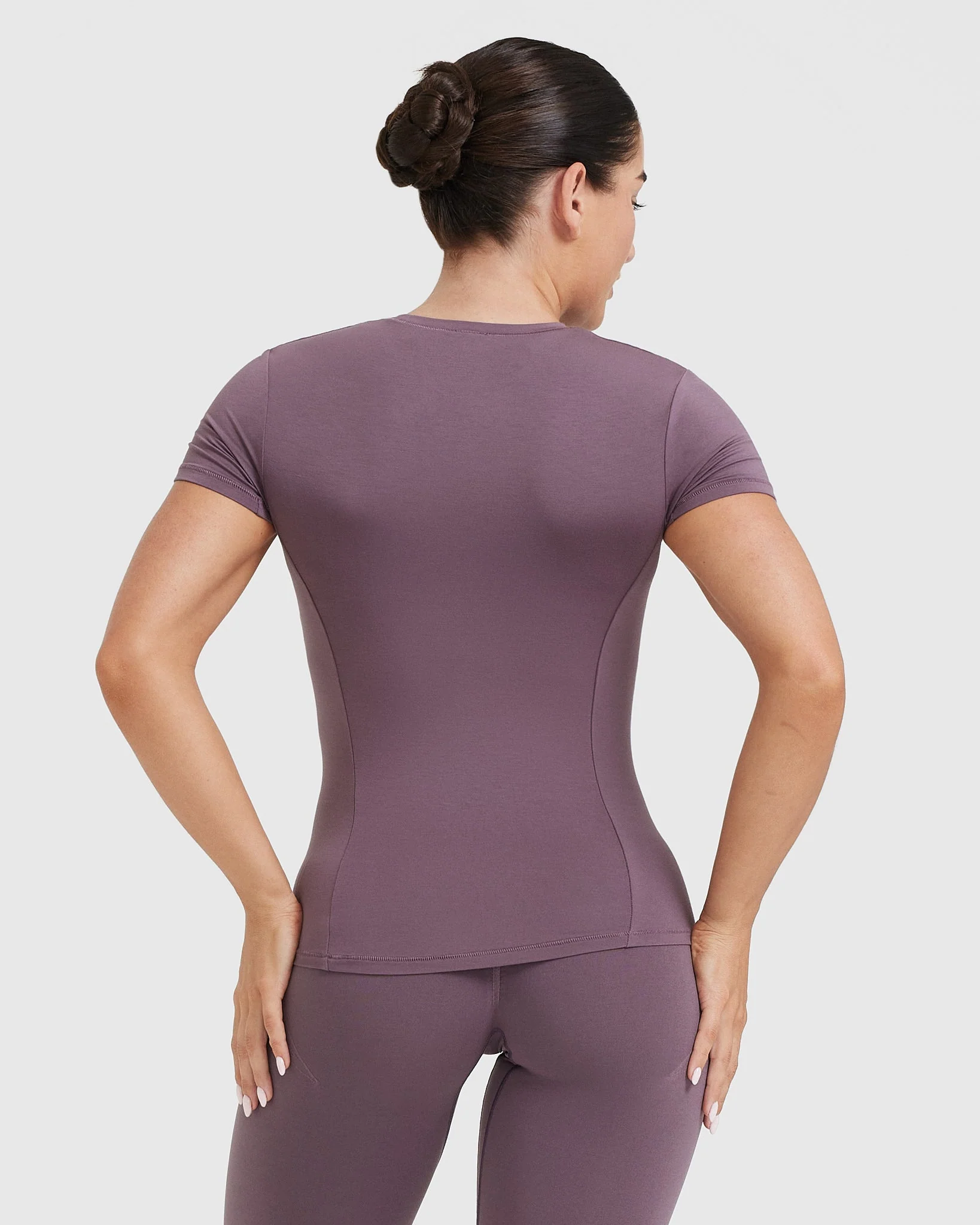 Mellow™ Soft Short Sleeve T-Shirt | Vintage Purple - Image 2