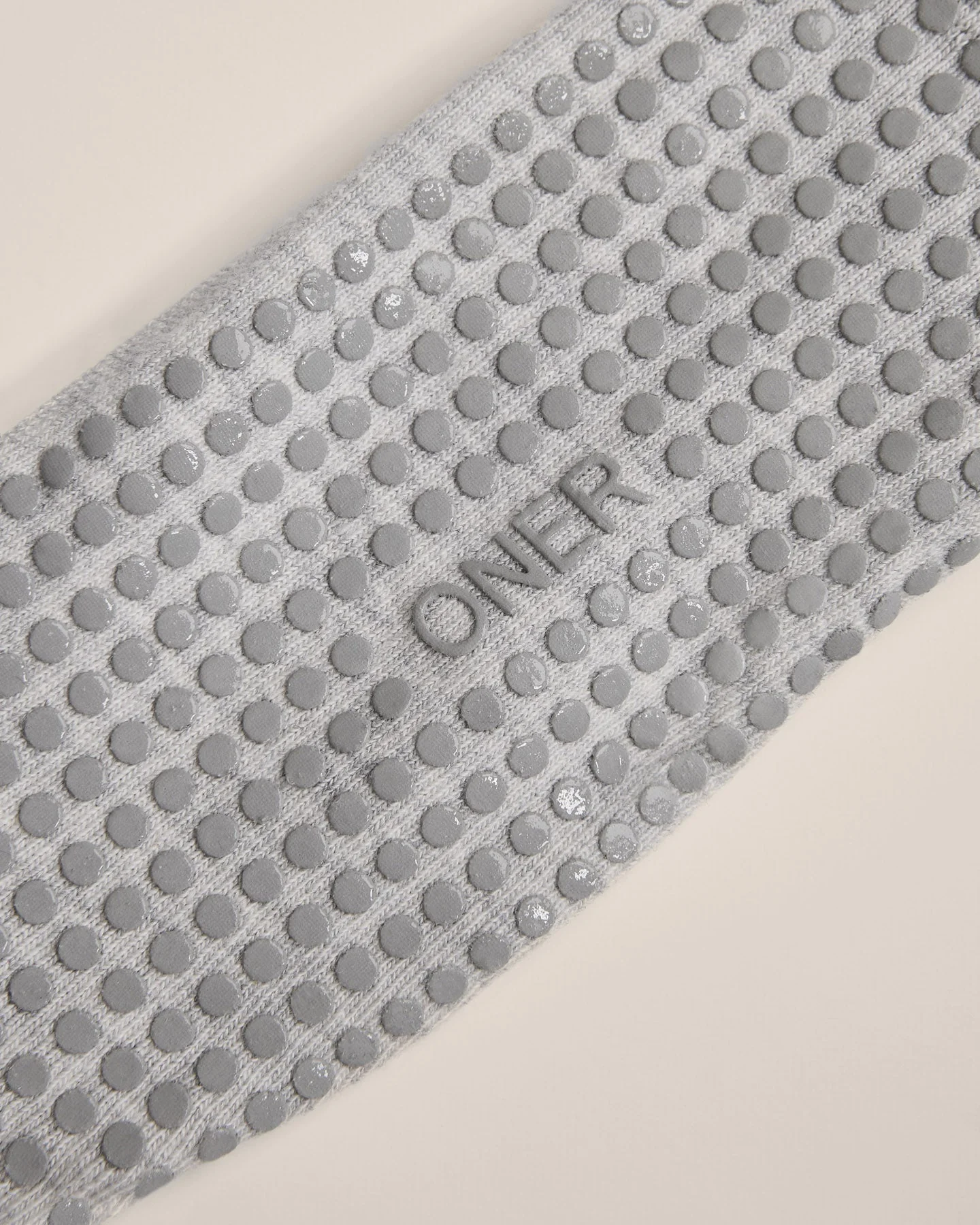 Pilates Grip Socks 1 Pack | Grey Marl - Image 4
