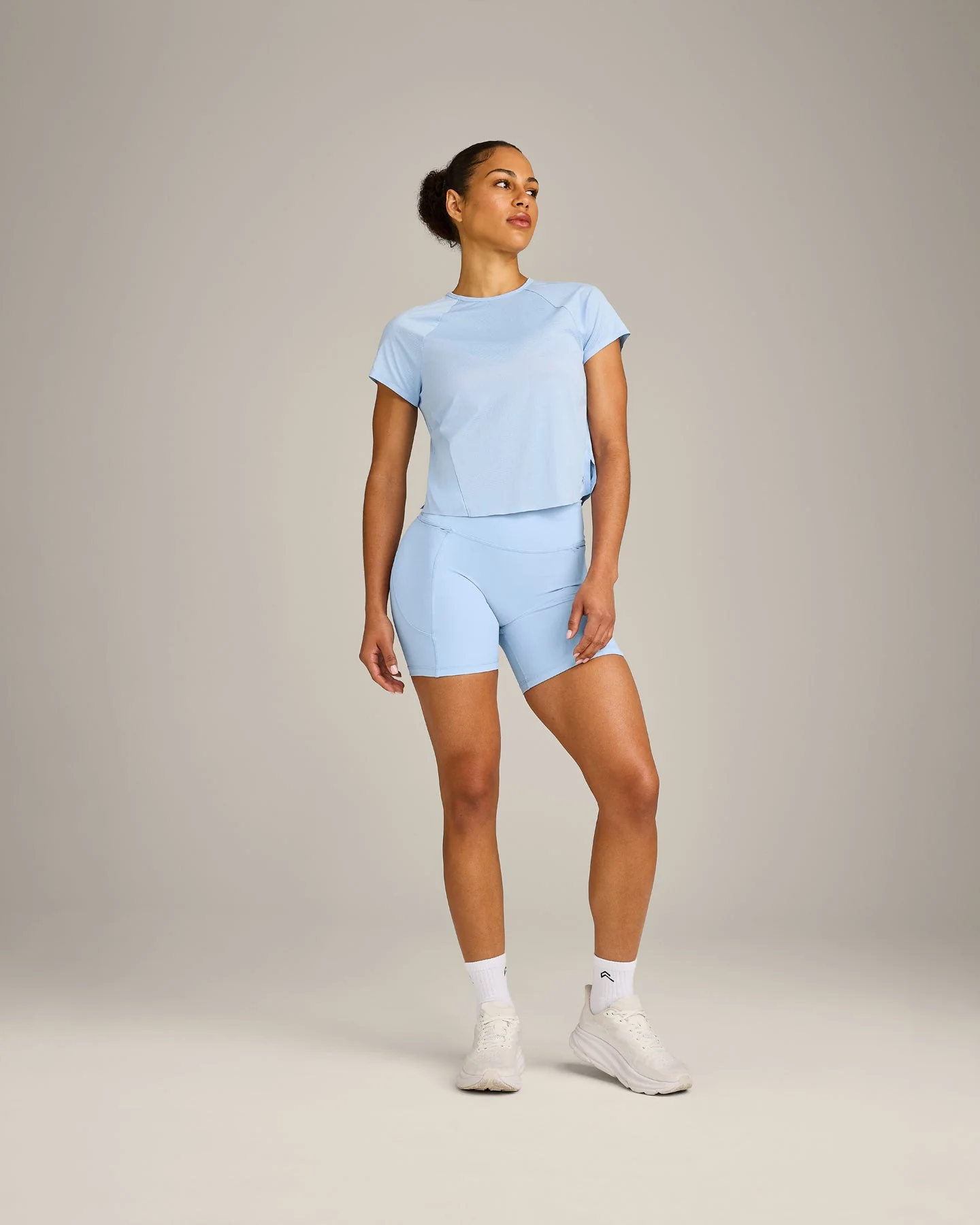PrecisionMove™ Short Sleeve Top | Powdered Blue - Image 3