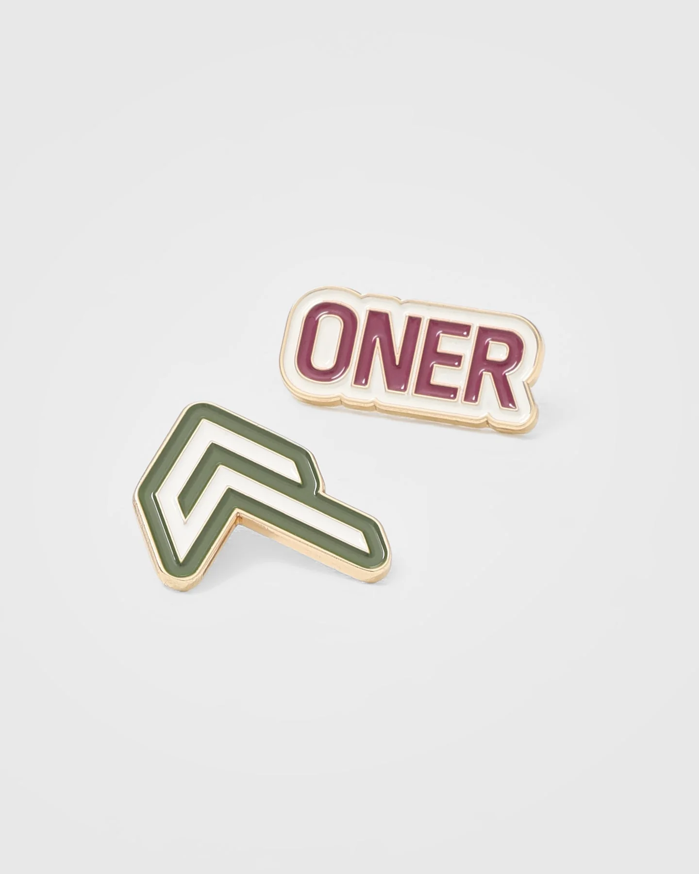 Raising The Bar Graphic Pins 3 Pack | Velvet Pink/Khaki - Image 6