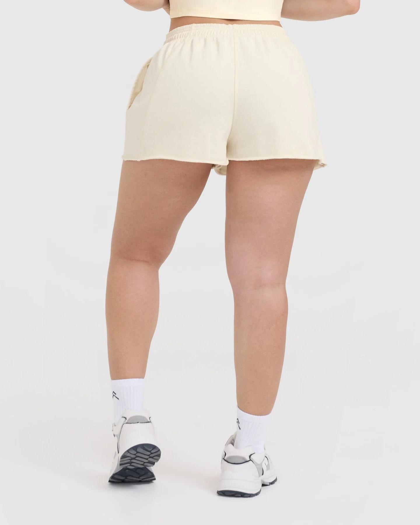 Raw Lounge Oversized Shorts | Off White - Image 2