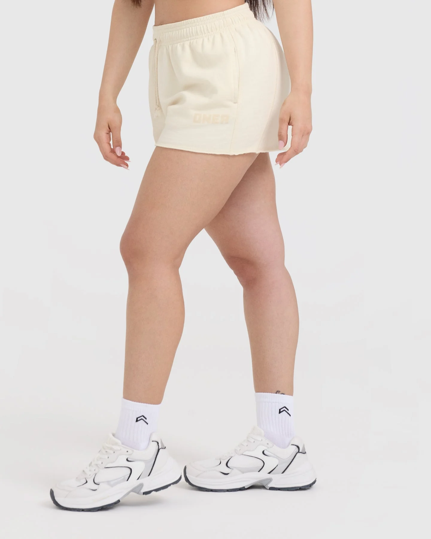Raw Lounge Oversized Shorts | Off White - Image 3