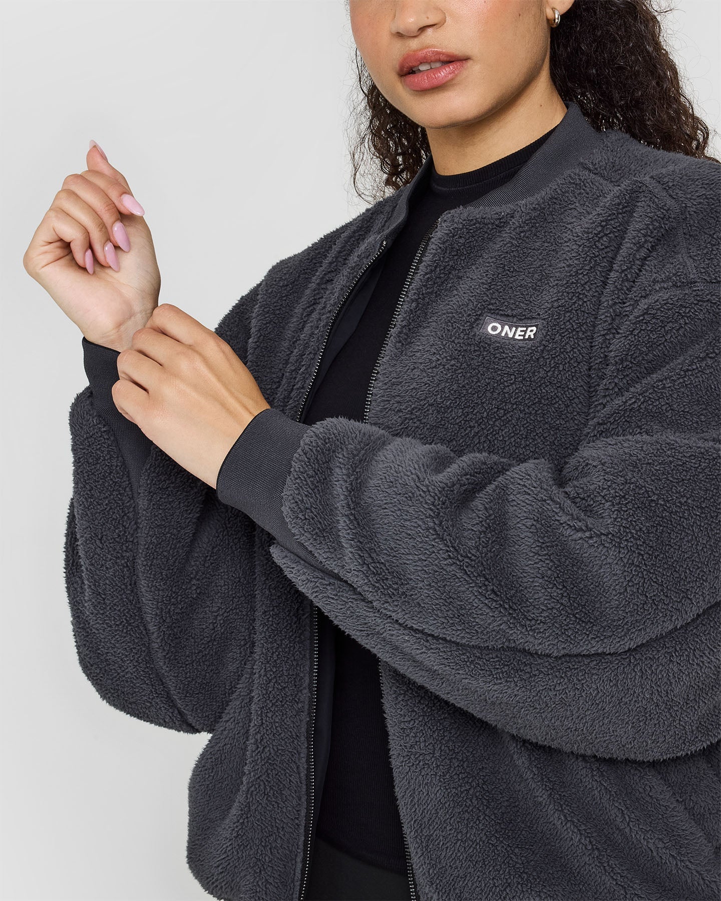 Reversible Bomber Jacket | Black - Image 5