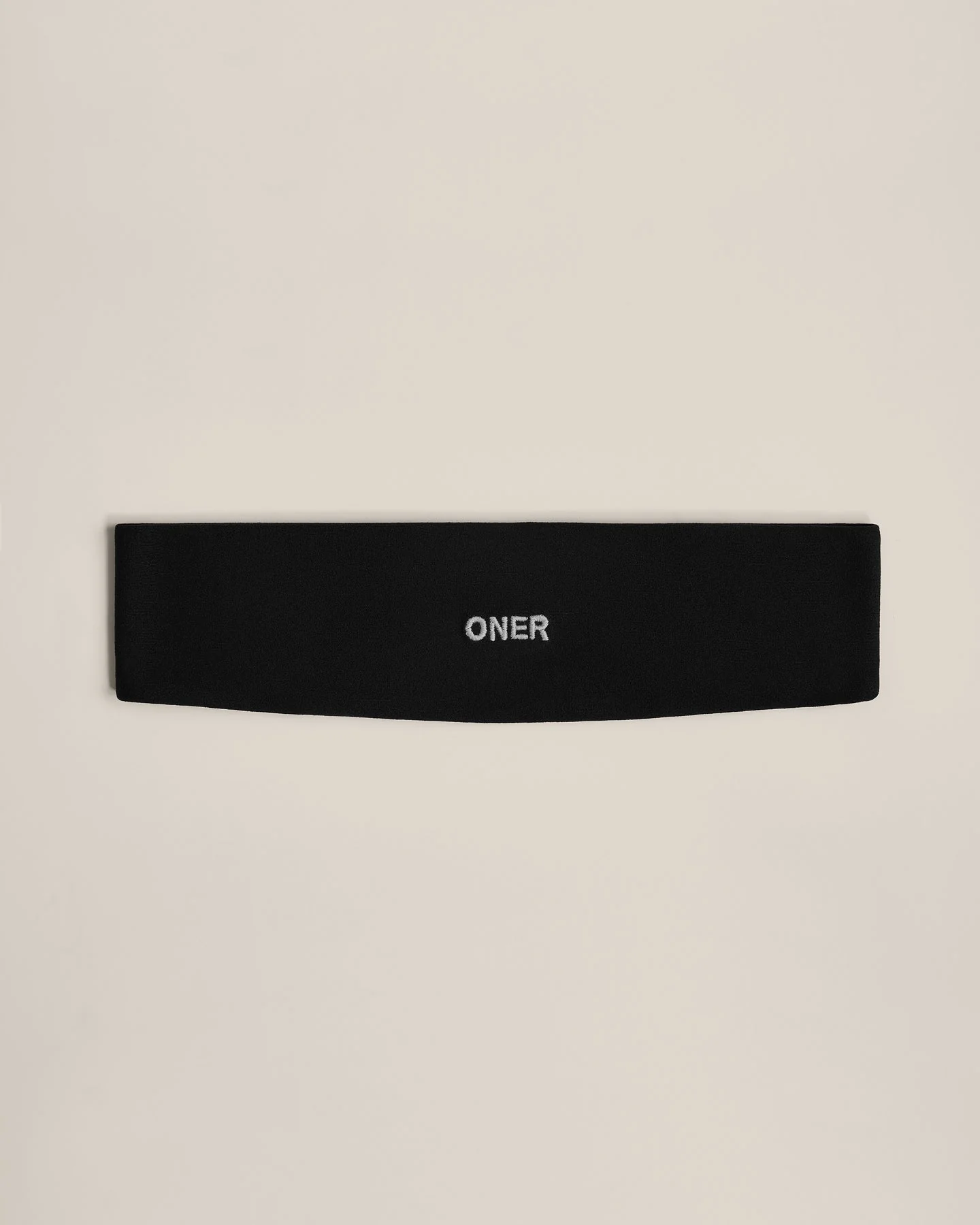 SoftMotion™ Headband with Grey Logo | Black