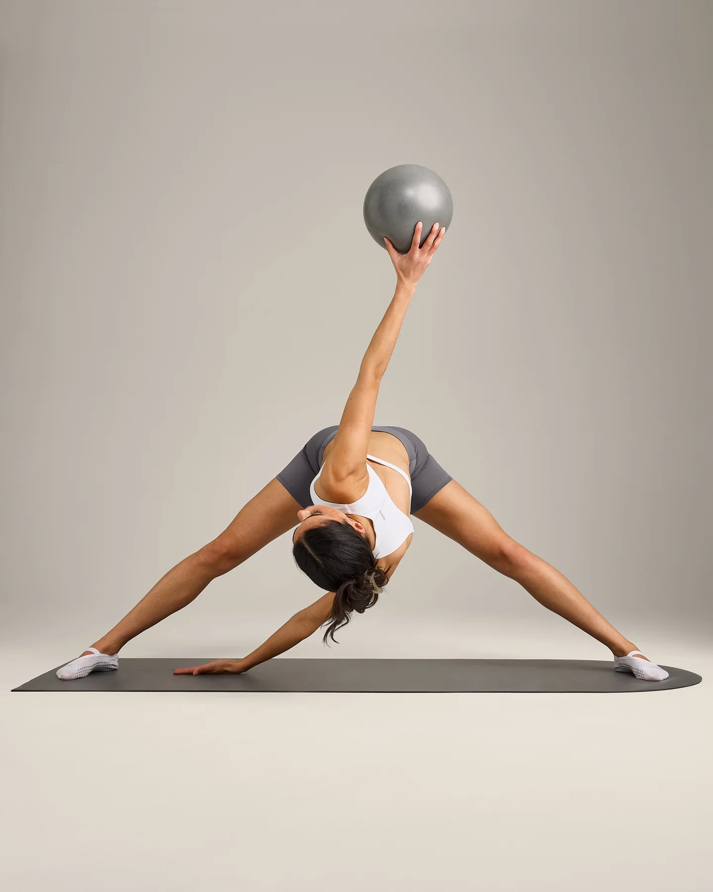 SoftMotion™ High Neck Sports Bra | White - Image 3