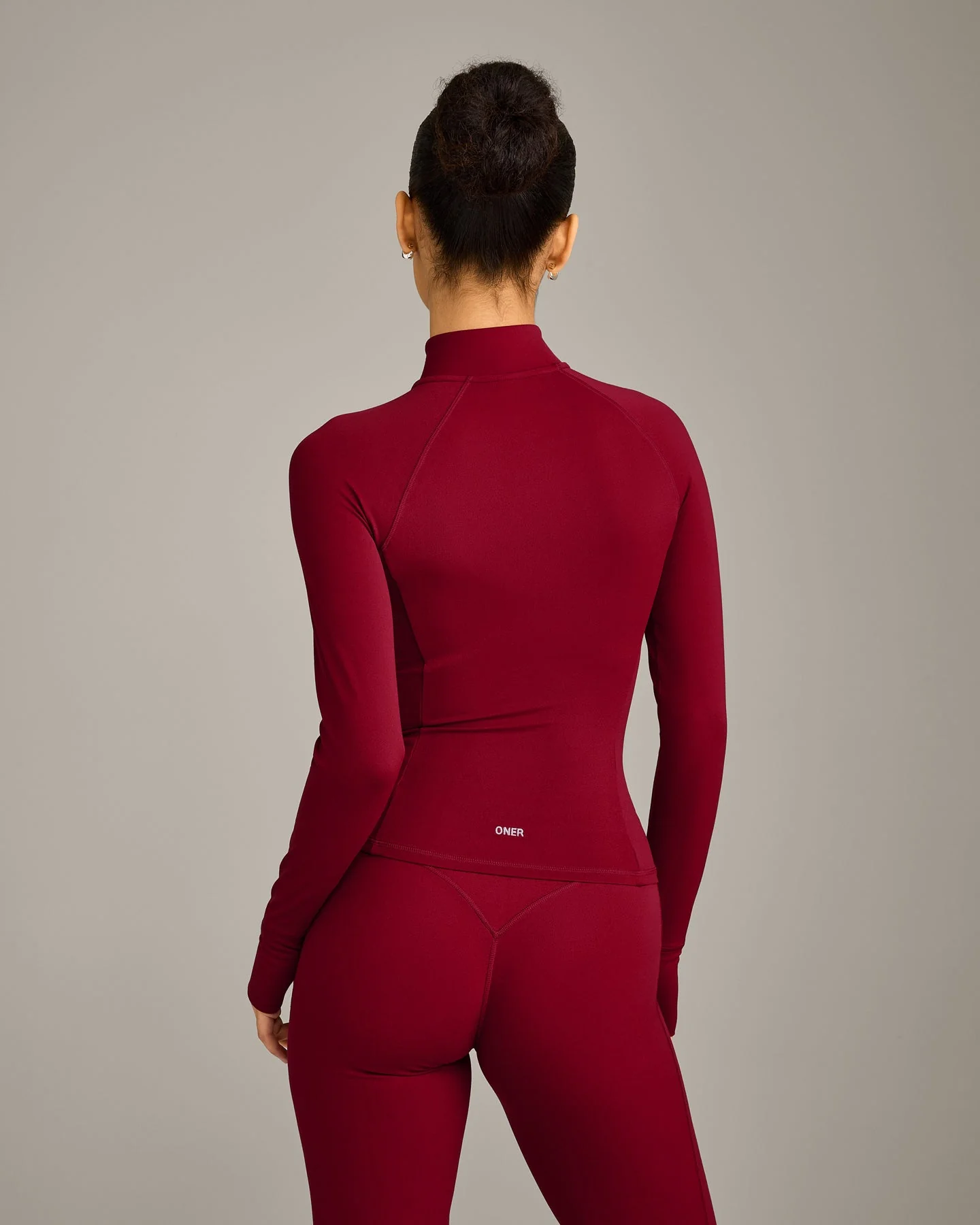SoftMotion™ Jacket with Grey Logo | Ruby Red - Image 2