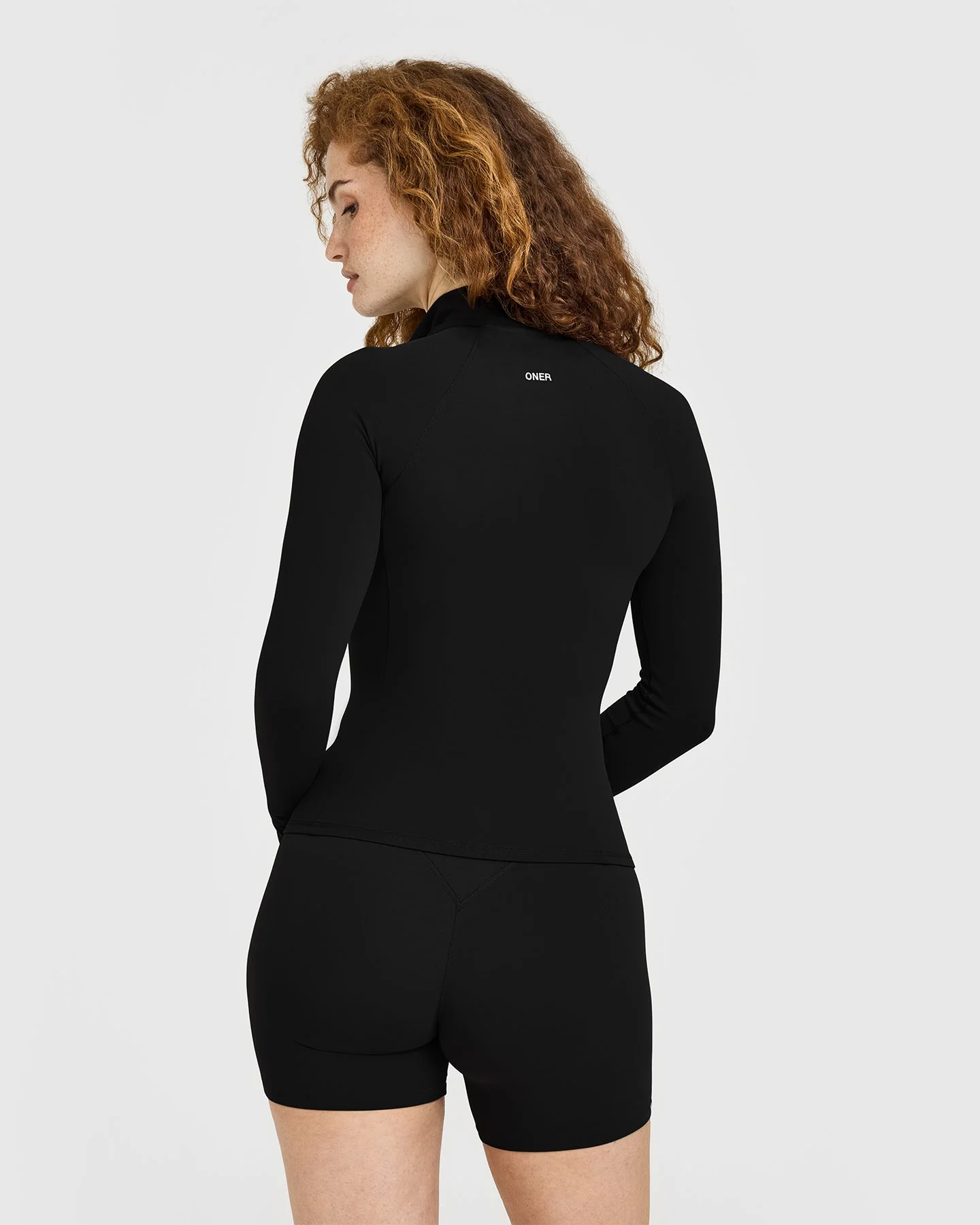 SoftMotion™ Jacket with White Logo | Black - Image 2
