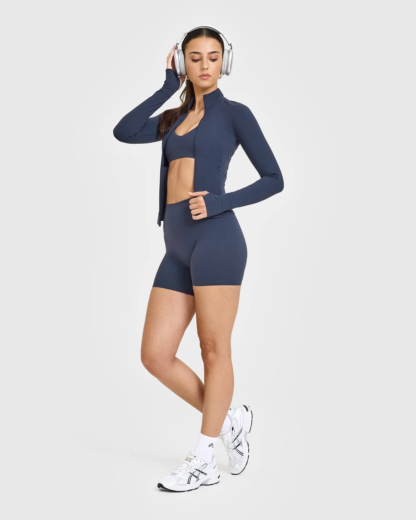 SoftMotion™ Jacket with White Logo | True Blue - Image 3
