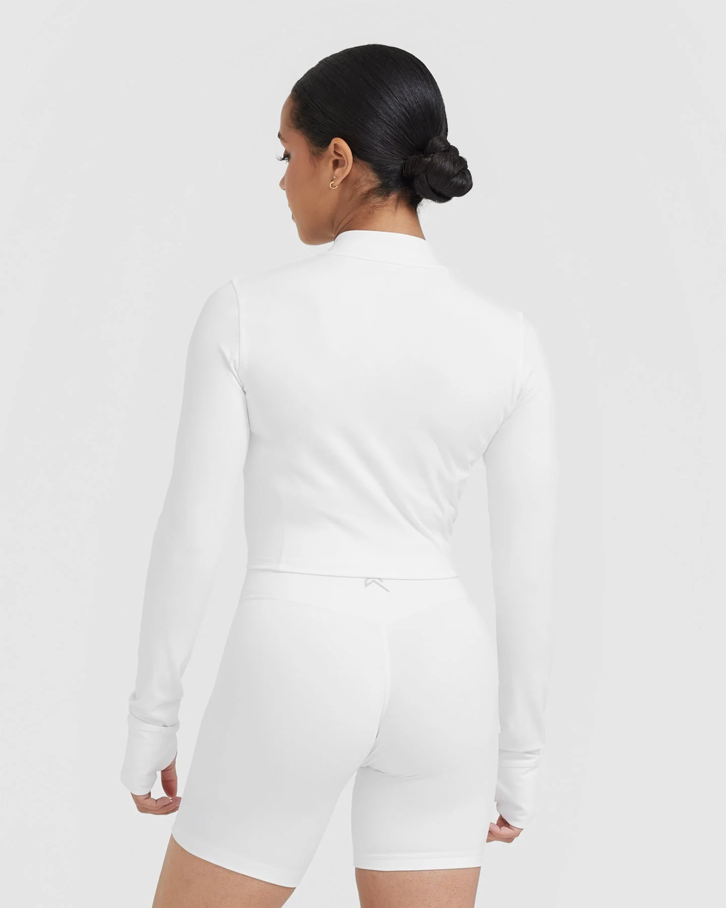 Timeless Crop Jacket | White - Image 4