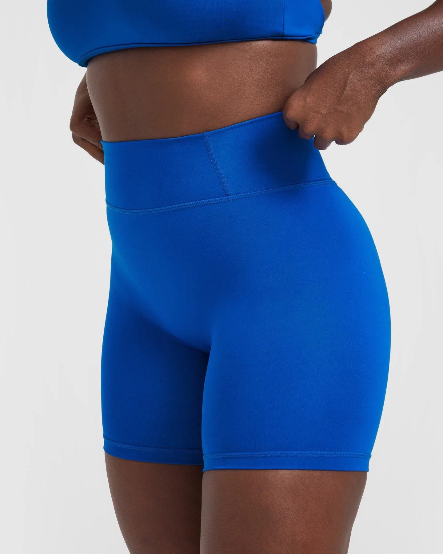 Timeless High Waisted Shorts 6" | Cobalt - Image 4