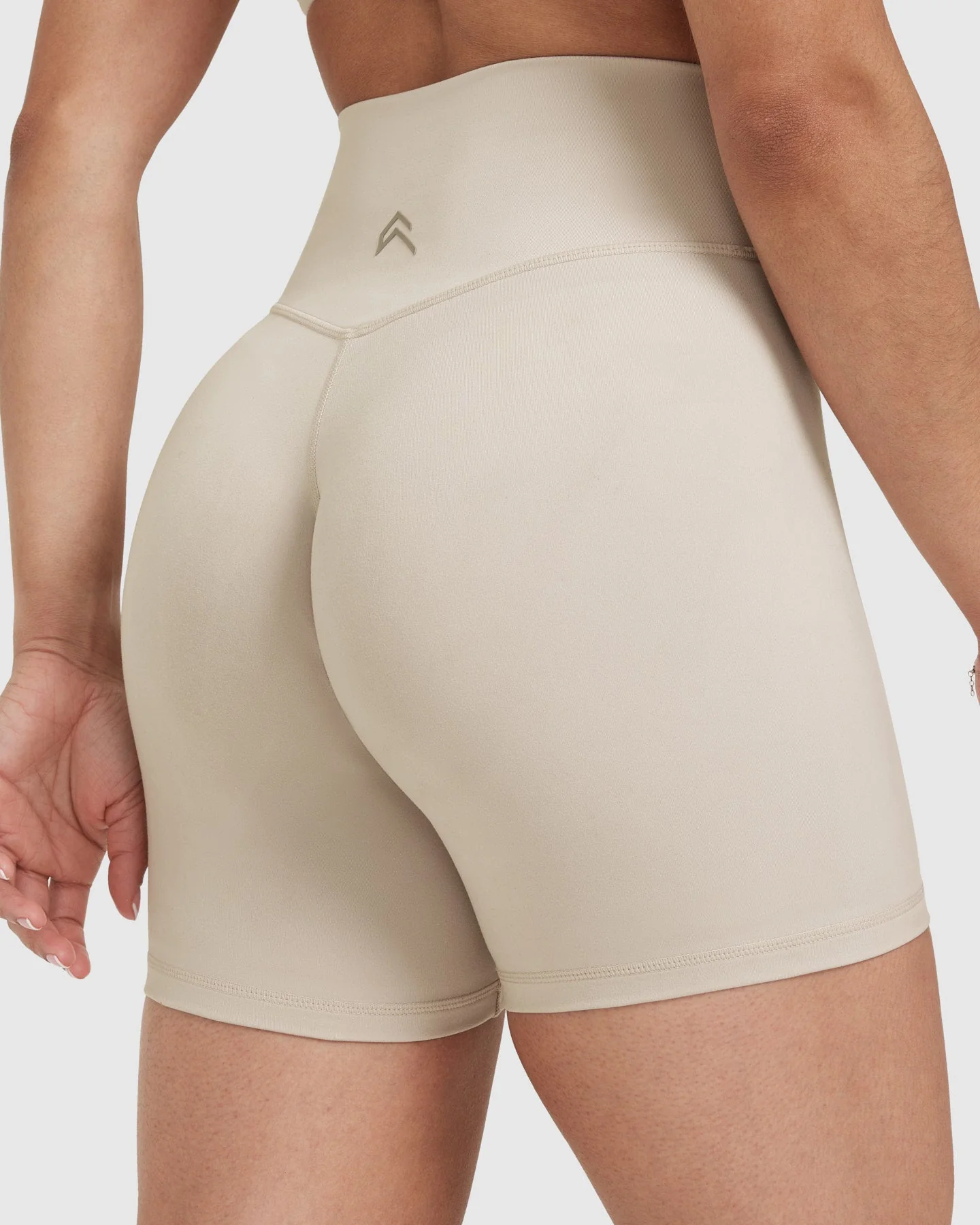 Timeless High Waisted Shorts 6" | Sand - Image 5