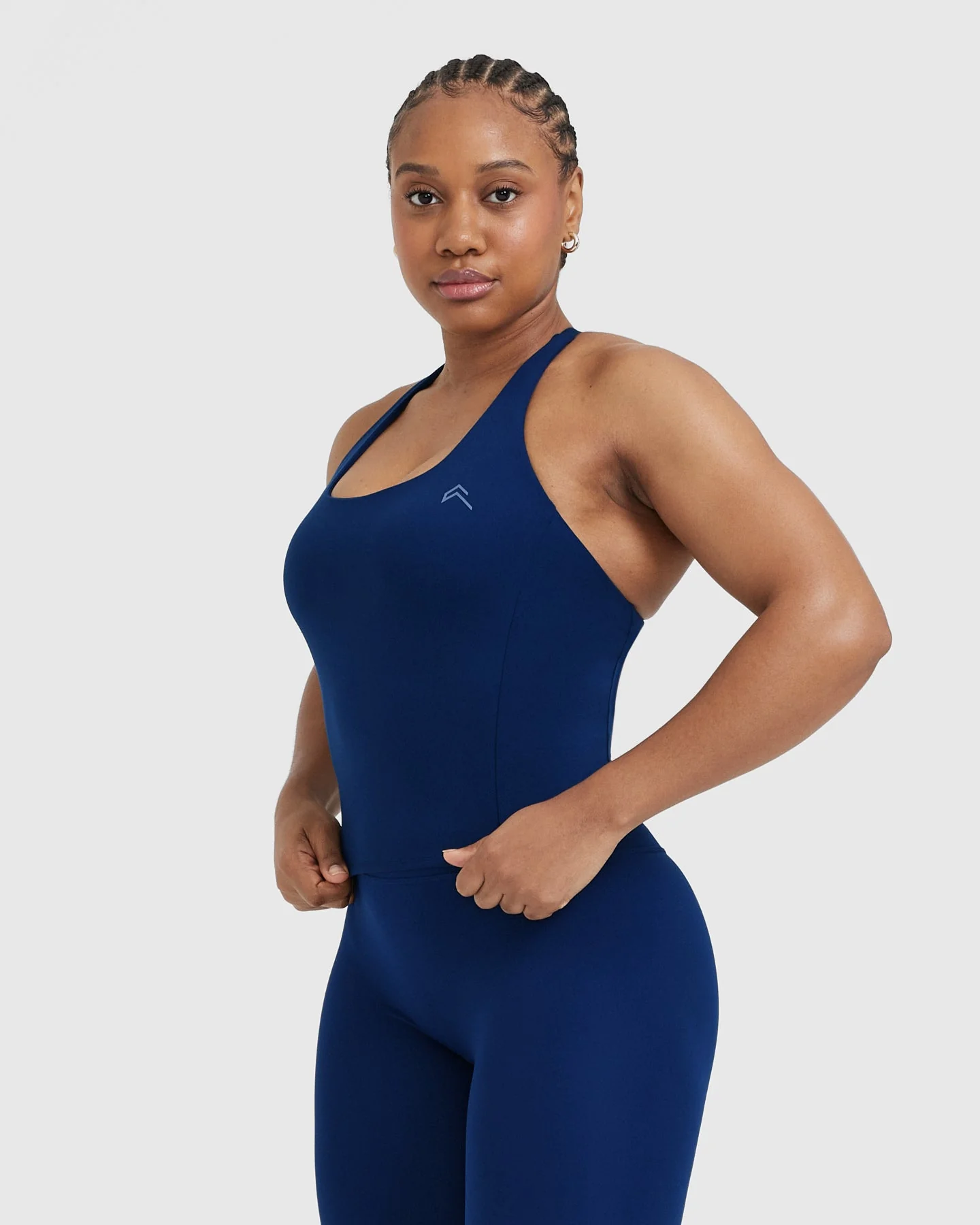 Timeless Square Neck Mid Vest | Midnight - Image 3