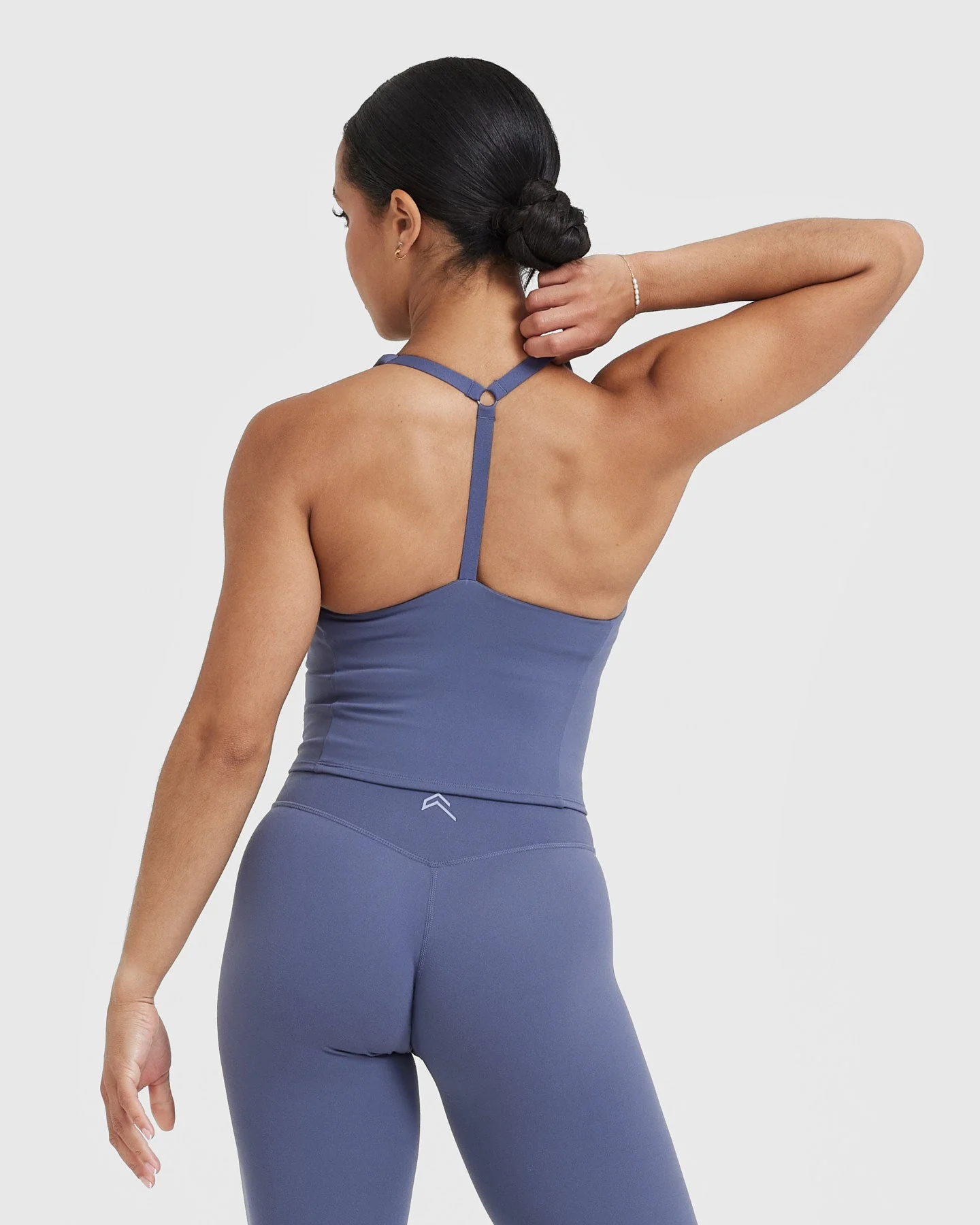 Timeless Square Neck Mid Vest | Slate Blue - Image 2