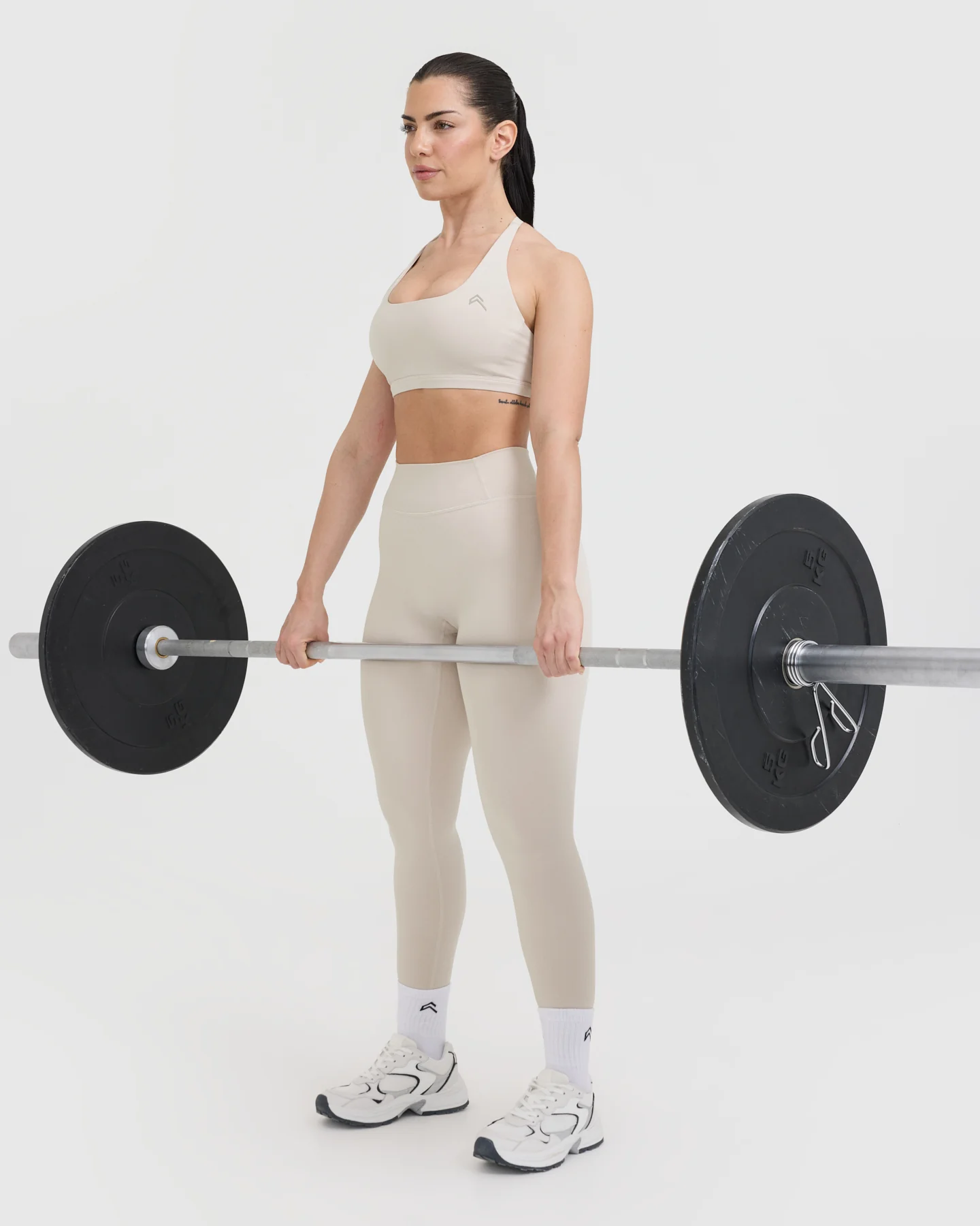Timeless Square Neck Sports Bra | Sand - Image 6
