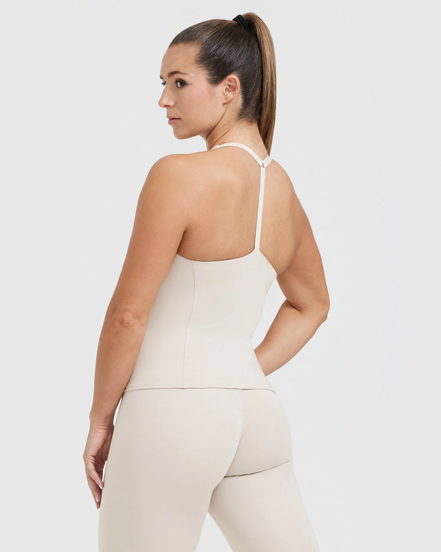 Timeless Square Neck Vest | Sand - Image 2