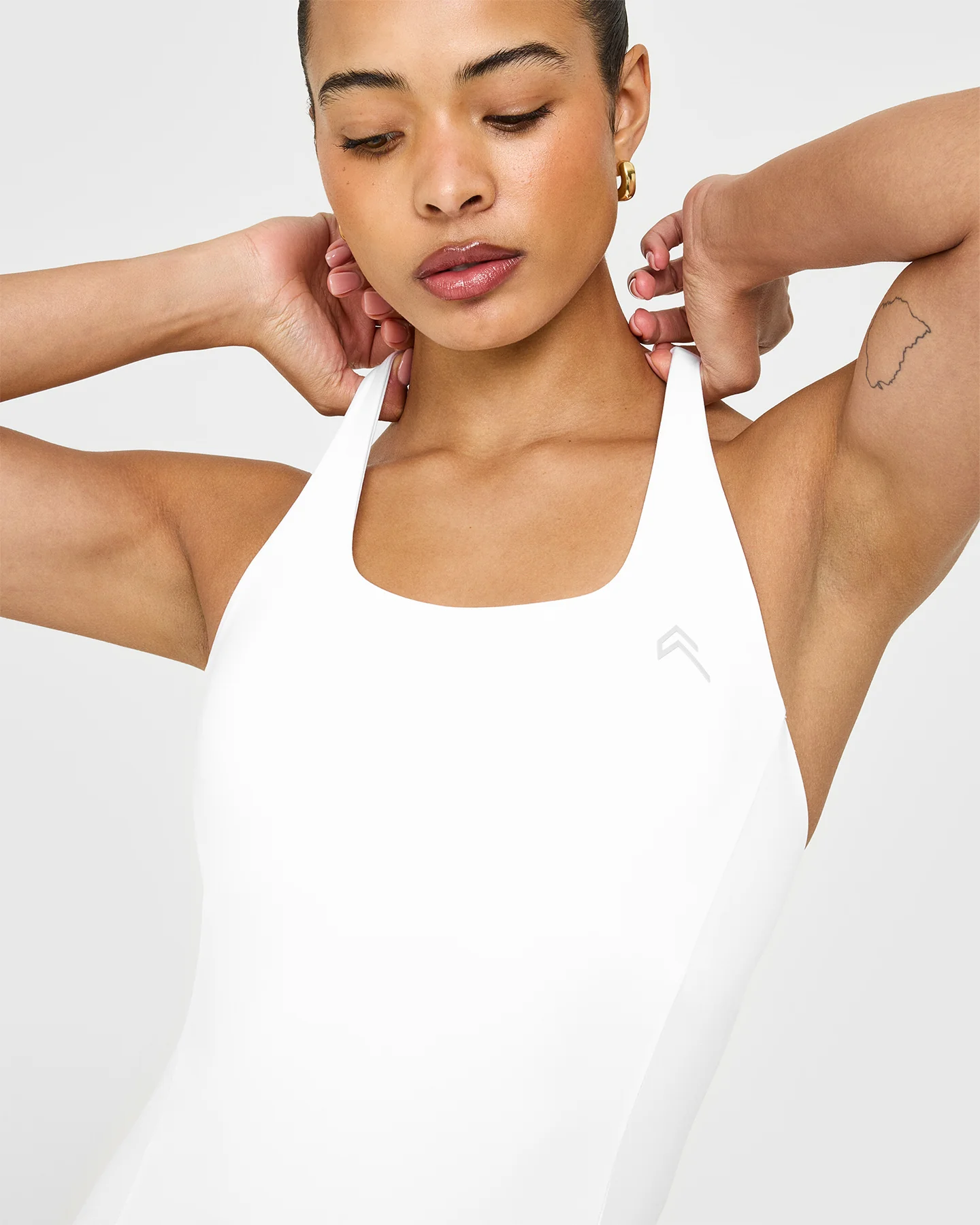 Timeless Square Neck Vest | White - Image 3